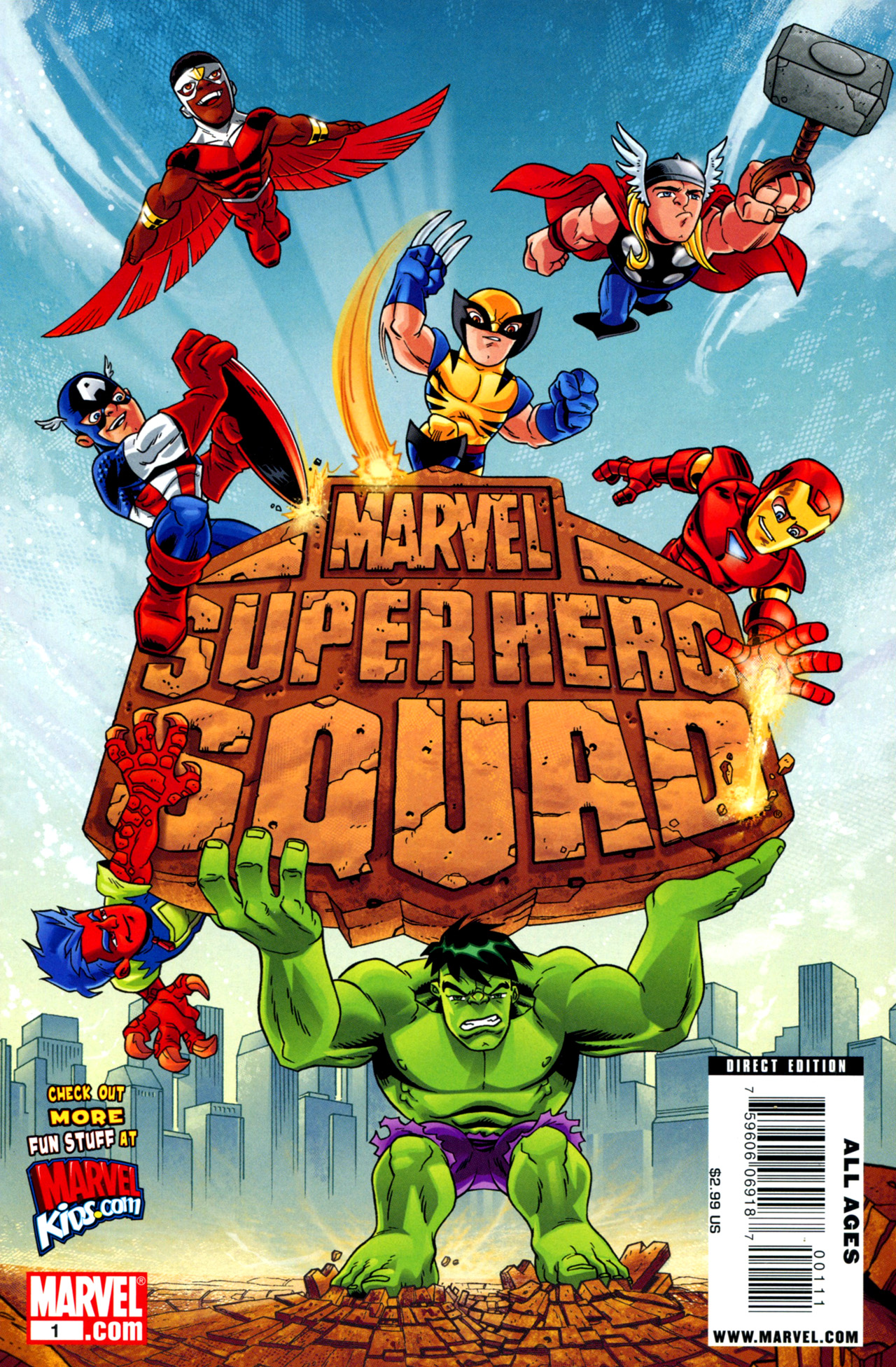 Read online Marvel Super Hero Squad comic -  Issue #1 - 1