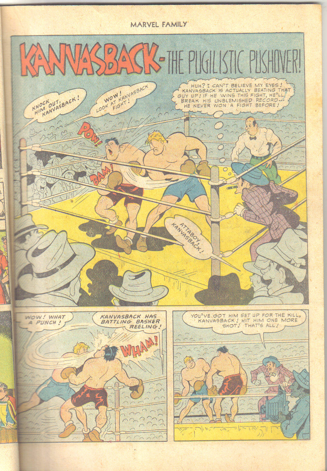 Read online The Marvel Family comic -  Issue #47 - 16