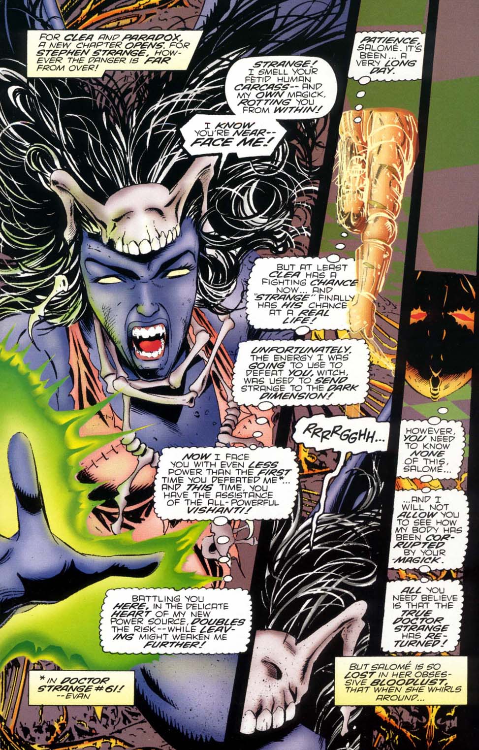Read online Doctor Strange: Sorcerer Supreme comic -  Issue #75 - 23