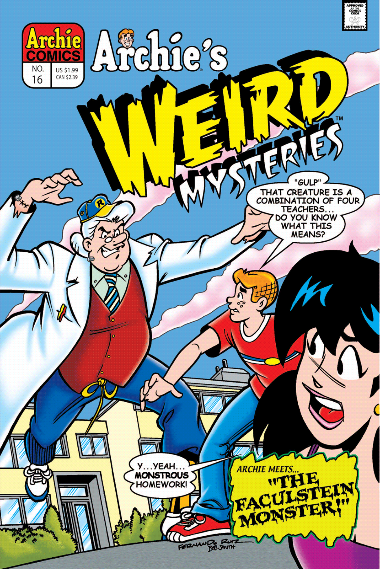 Read online Archie's Weird Mysteries comic -  Issue #16 - 1