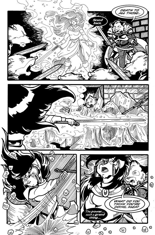 Read online Tall Tails: Thieves' Quest comic -  Issue #19 - 17