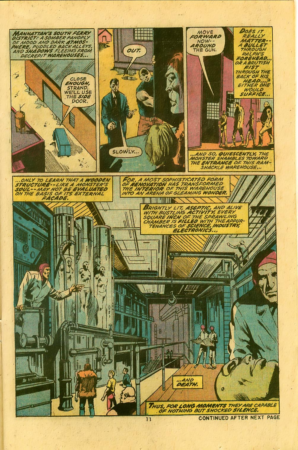 Read online Frankenstein (1973) comic -  Issue #15 - 8