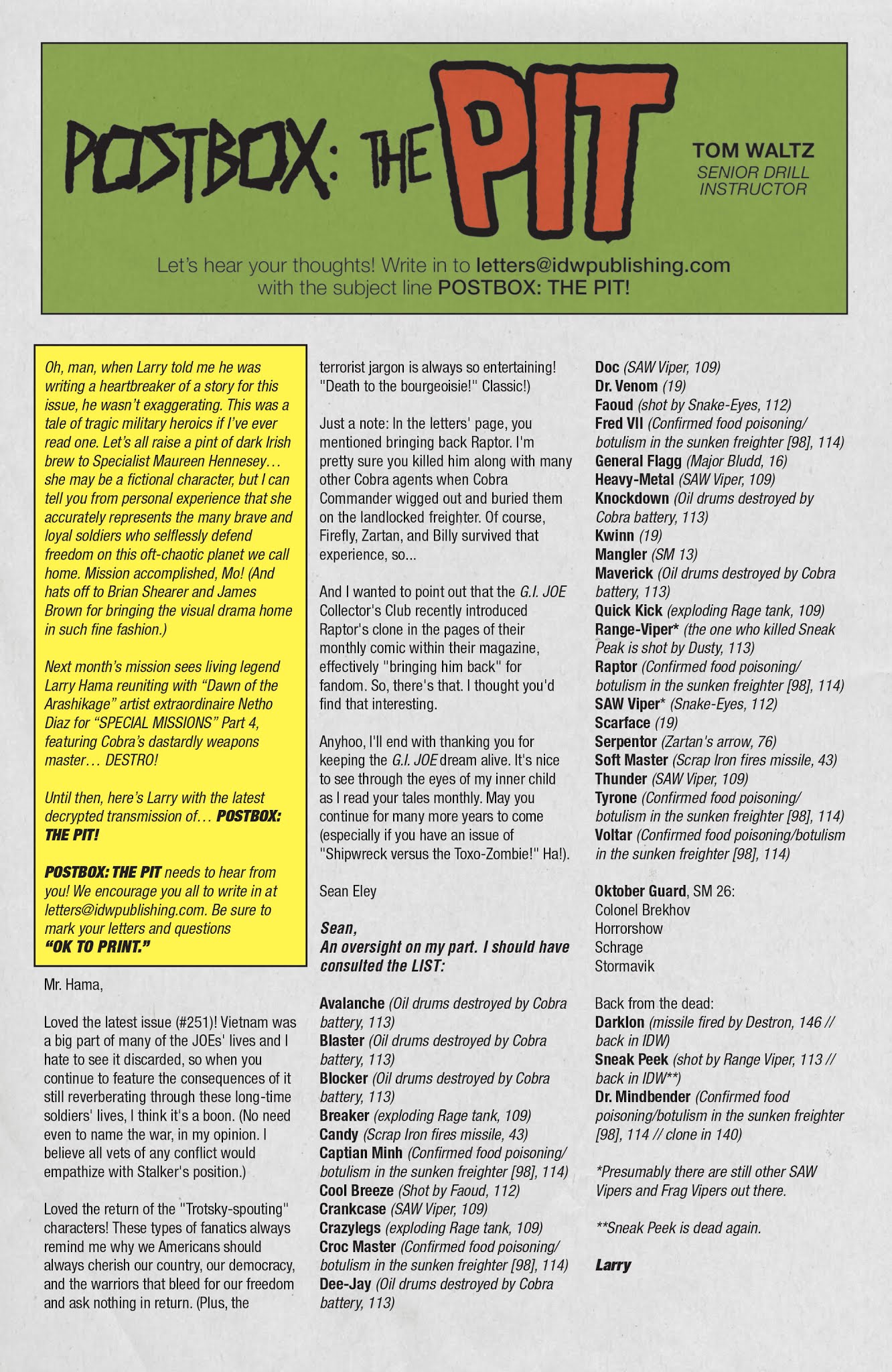 Read online G.I. Joe: A Real American Hero comic -  Issue #253 - 23