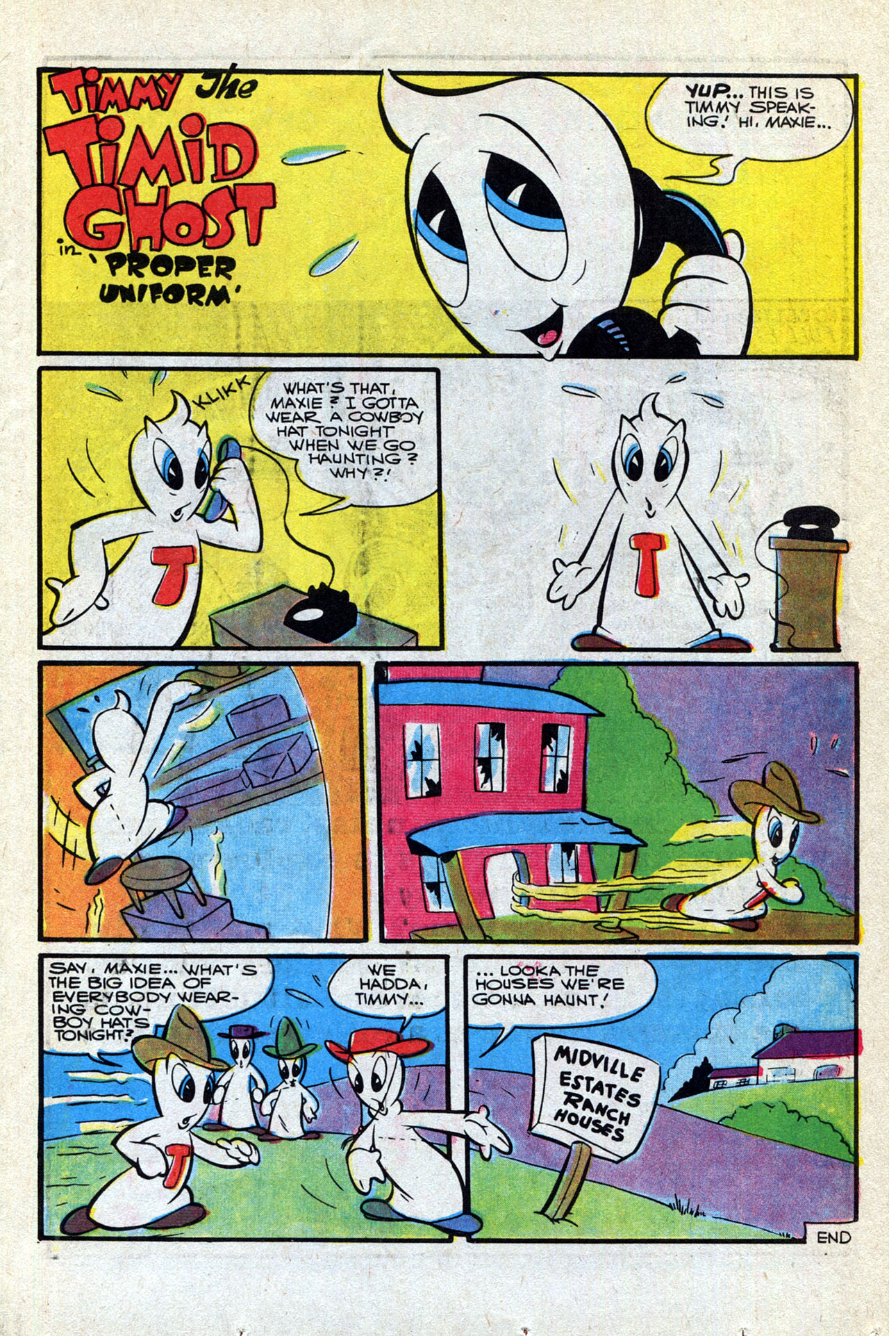 Read online Timmy the Timid Ghost comic -  Issue #24 - 13