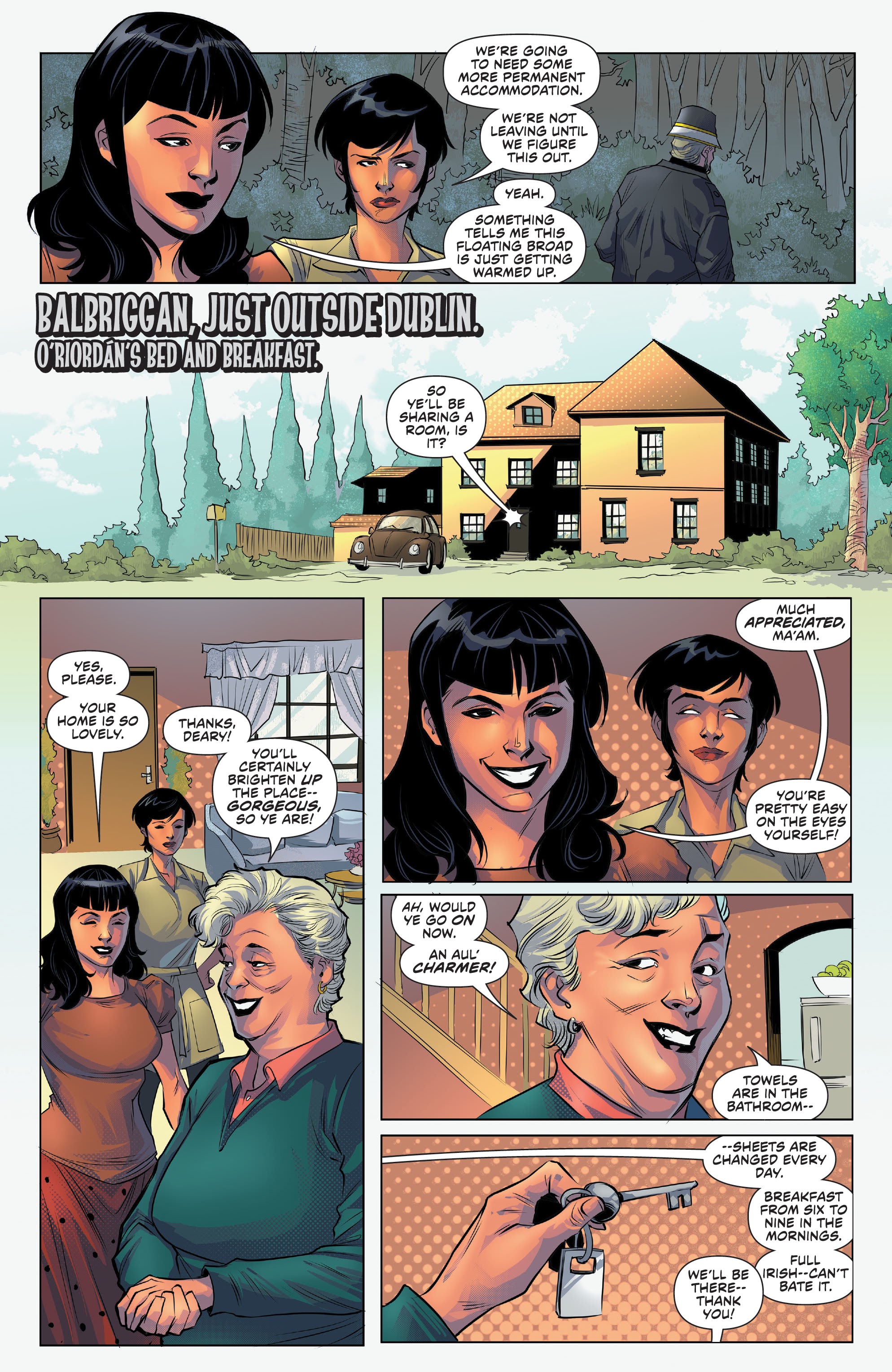Read online Bettie Page & The Curse of the Banshee comic -  Issue #2 - 11