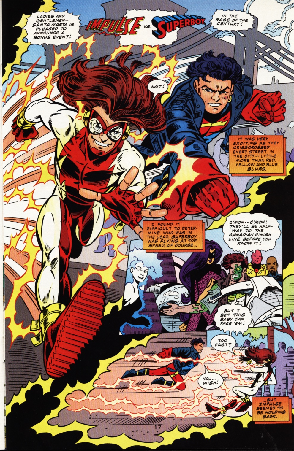 Read online Superboy & The Ravers comic -  Issue #7 - 17