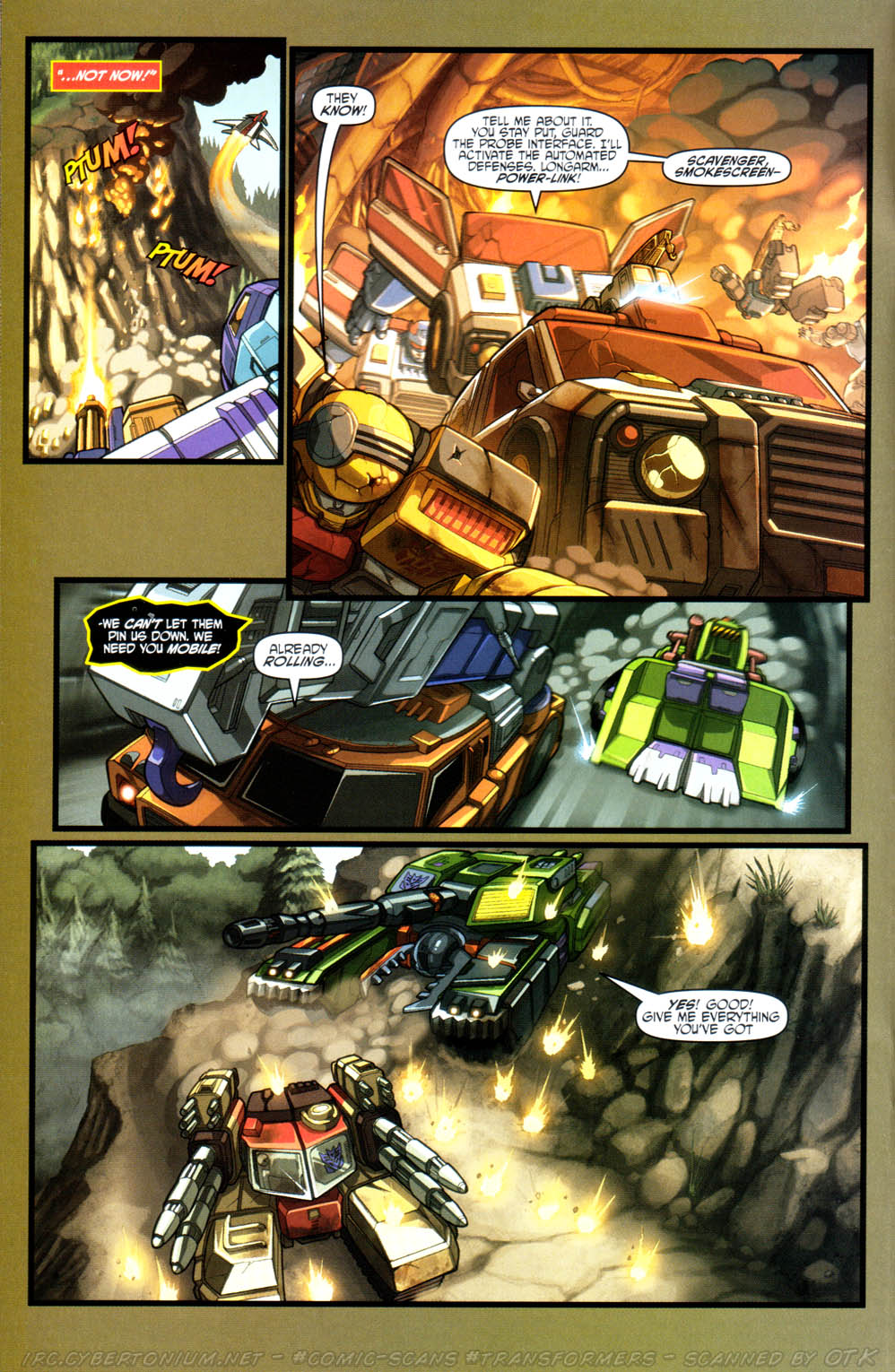 Read online Transformers Armada comic -  Issue #15 - 15