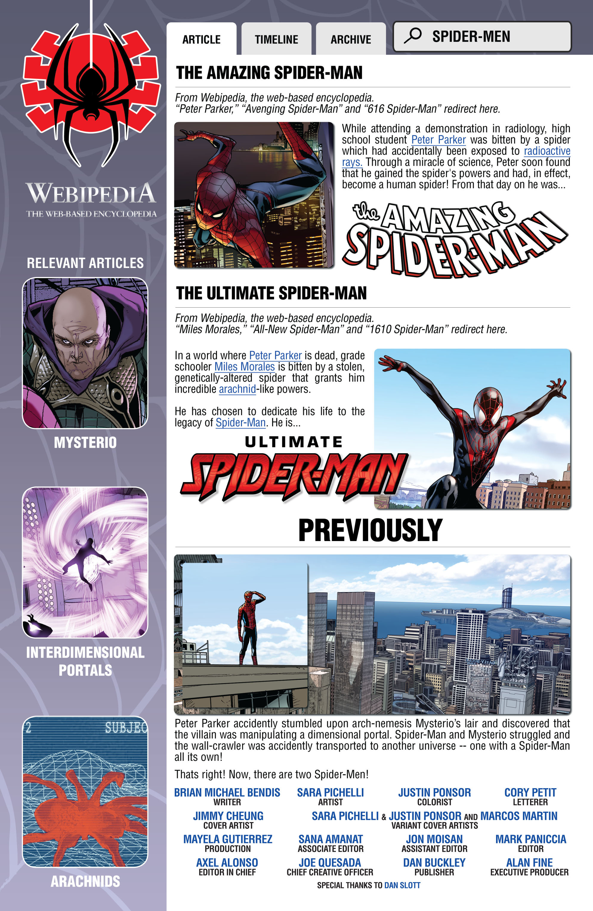Read online Spider-Men comic -  Issue #2 - 2