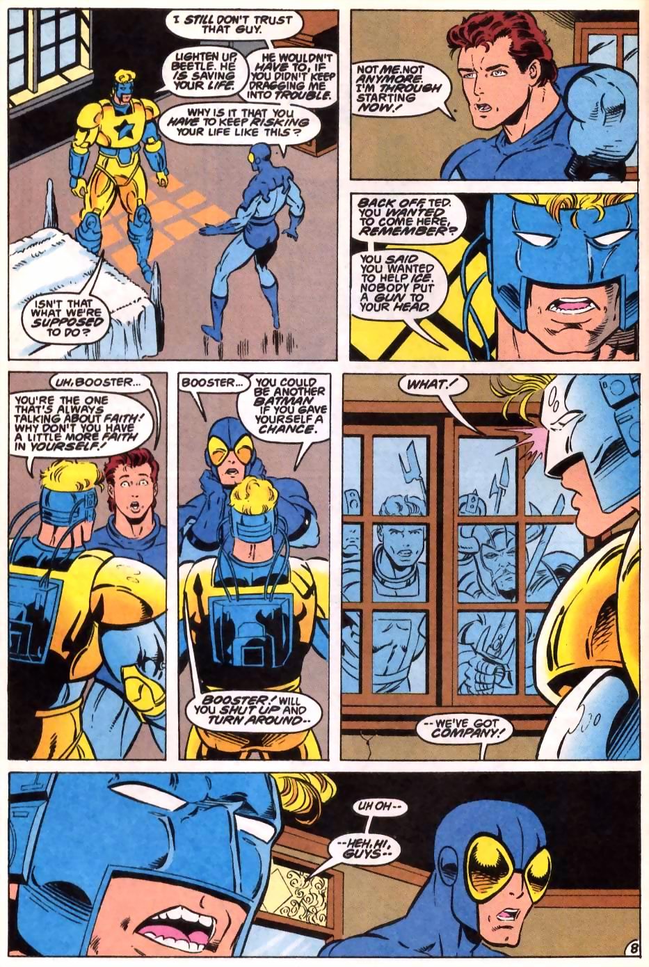 Read online Justice League America comic -  Issue #85 - 8