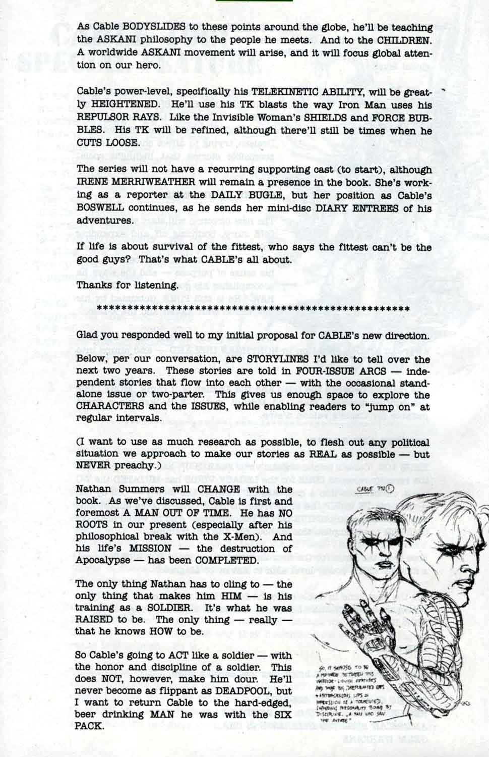 Read online Cable (1993) comic -  Issue #100 - 44