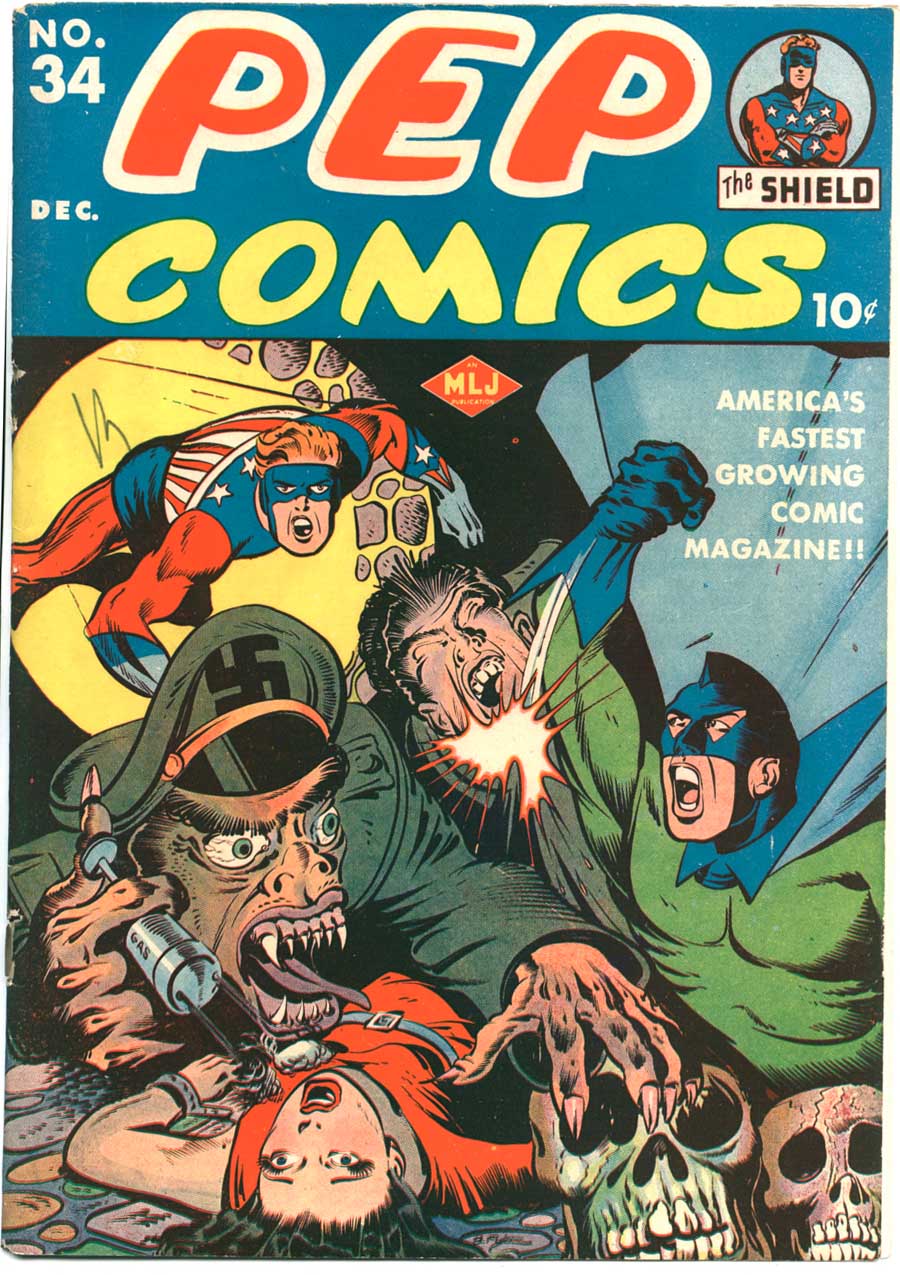 Read online Pep Comics comic -  Issue #34 - 1