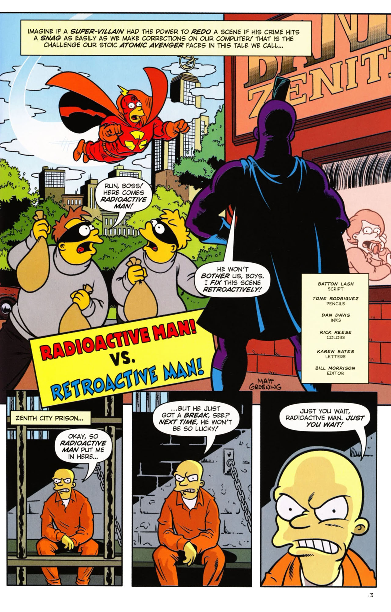 Read online Bongo Comics Presents Simpsons Super Spectacular comic -  Issue #10 - 15