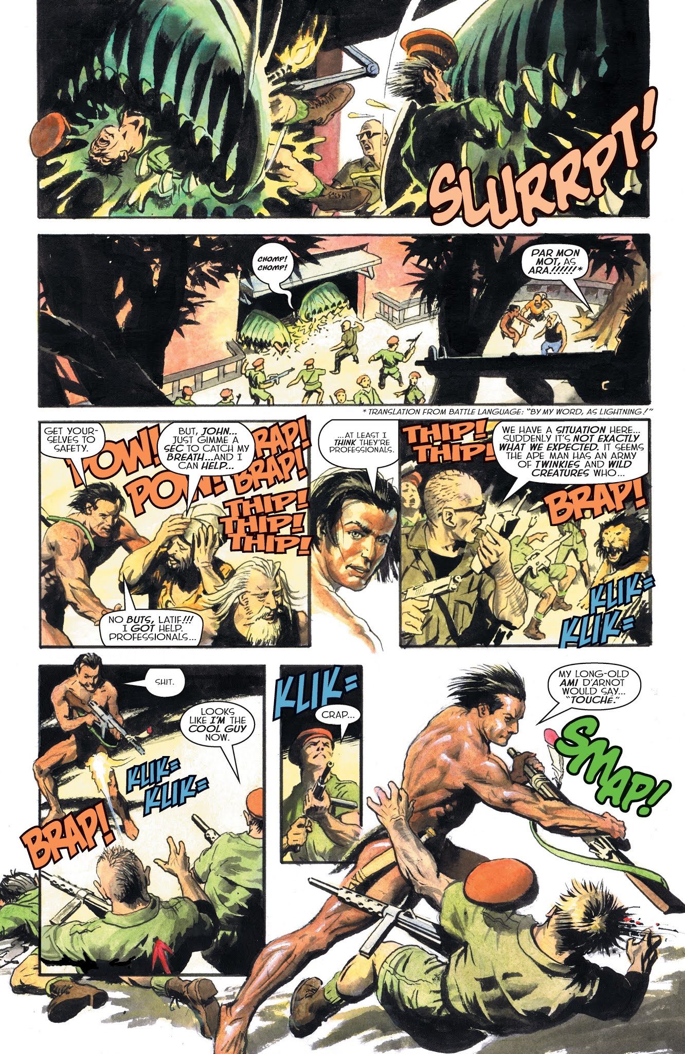 Read online The Once and Future Tarzan comic -  Issue # TPB - 26
