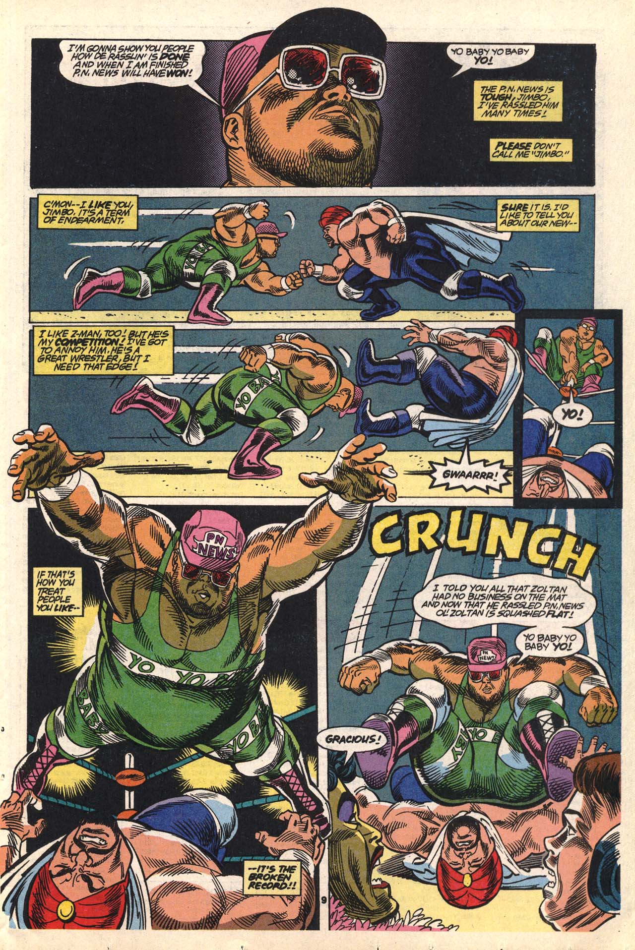 Read online WCW World Championship Wrestling comic -  Issue #4 - 11
