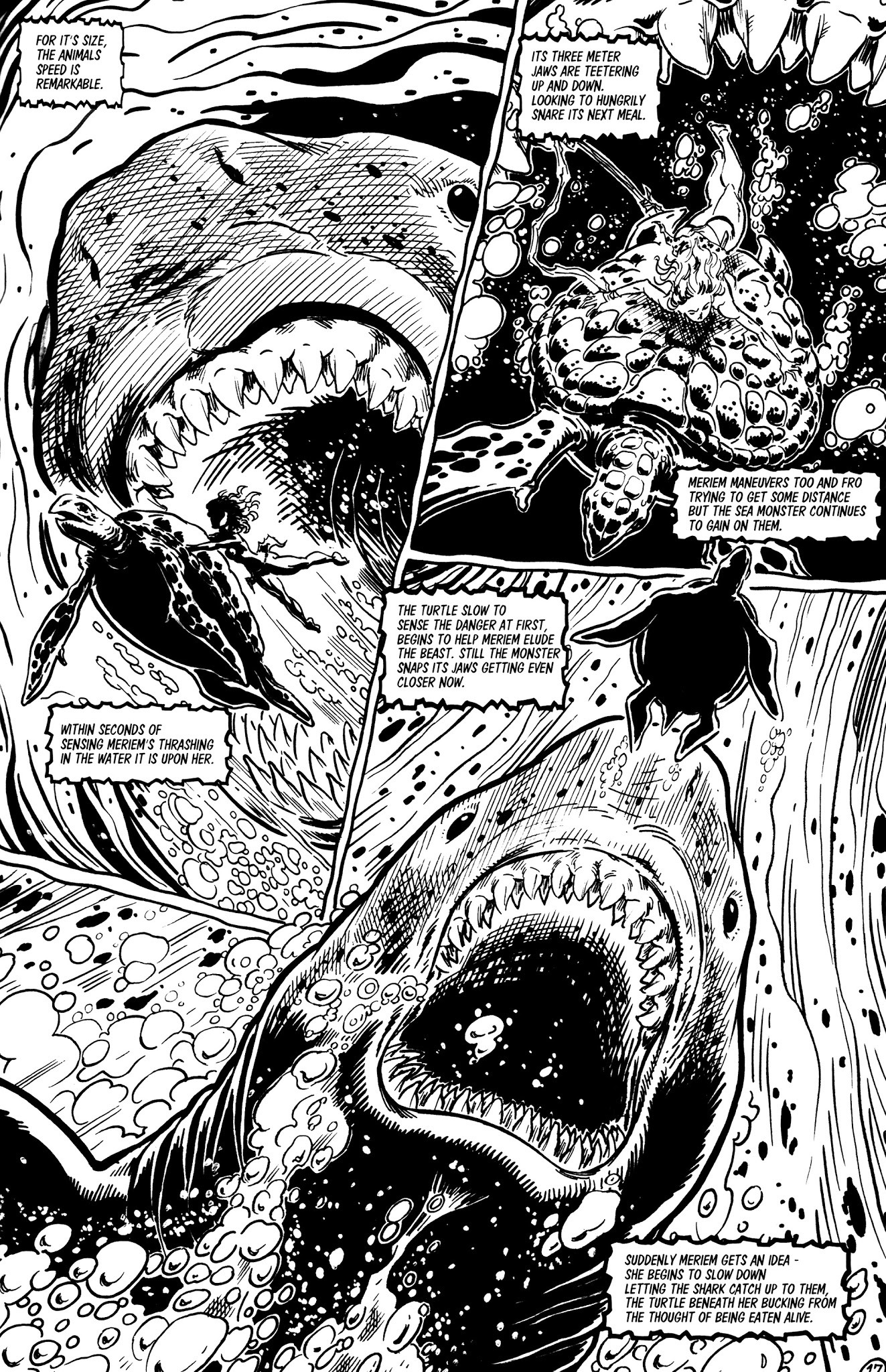 Read online Cavewoman: Sea Monsters comic -  Issue # Full - 19