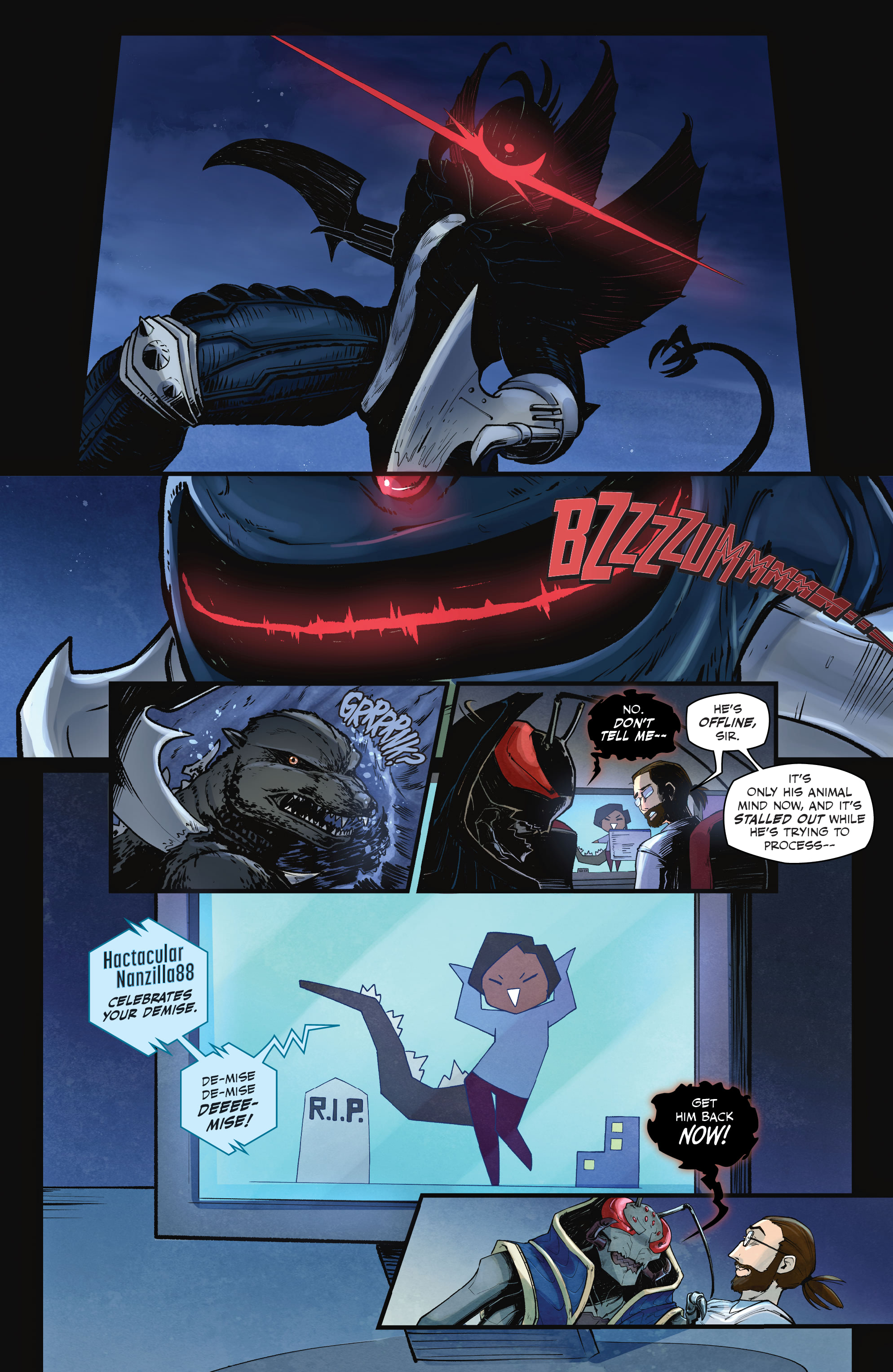 Read online Godzilla Rivals: Vs. Gigan comic -  Issue # Full - 30