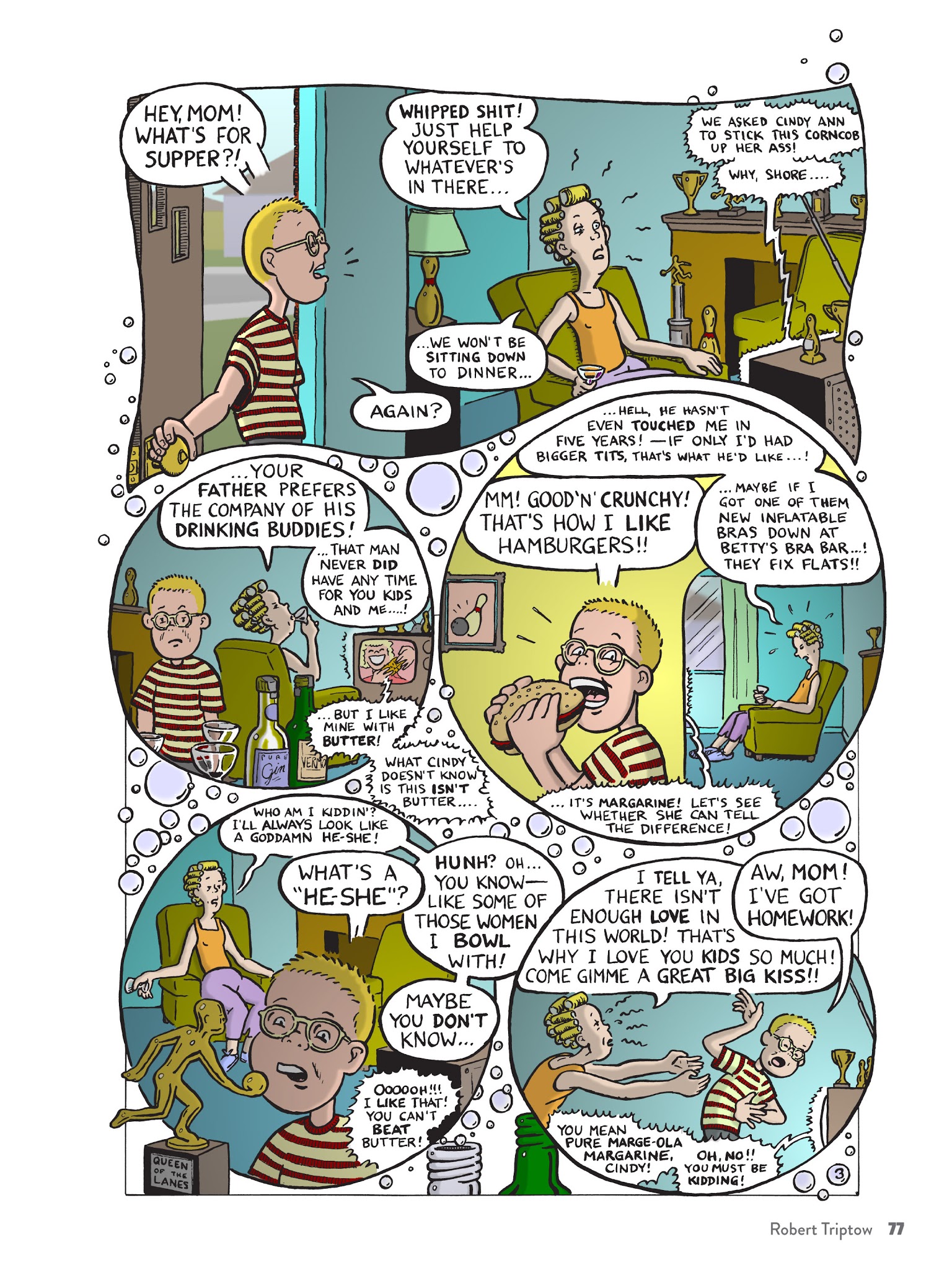 Read online No Straight Lines: Four Decades of Queer Comics comic -  Issue # TPB - 91