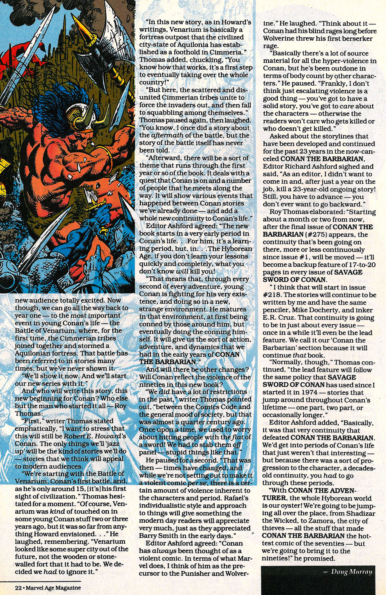 Read online Marvel Age comic -  Issue #135 - 22