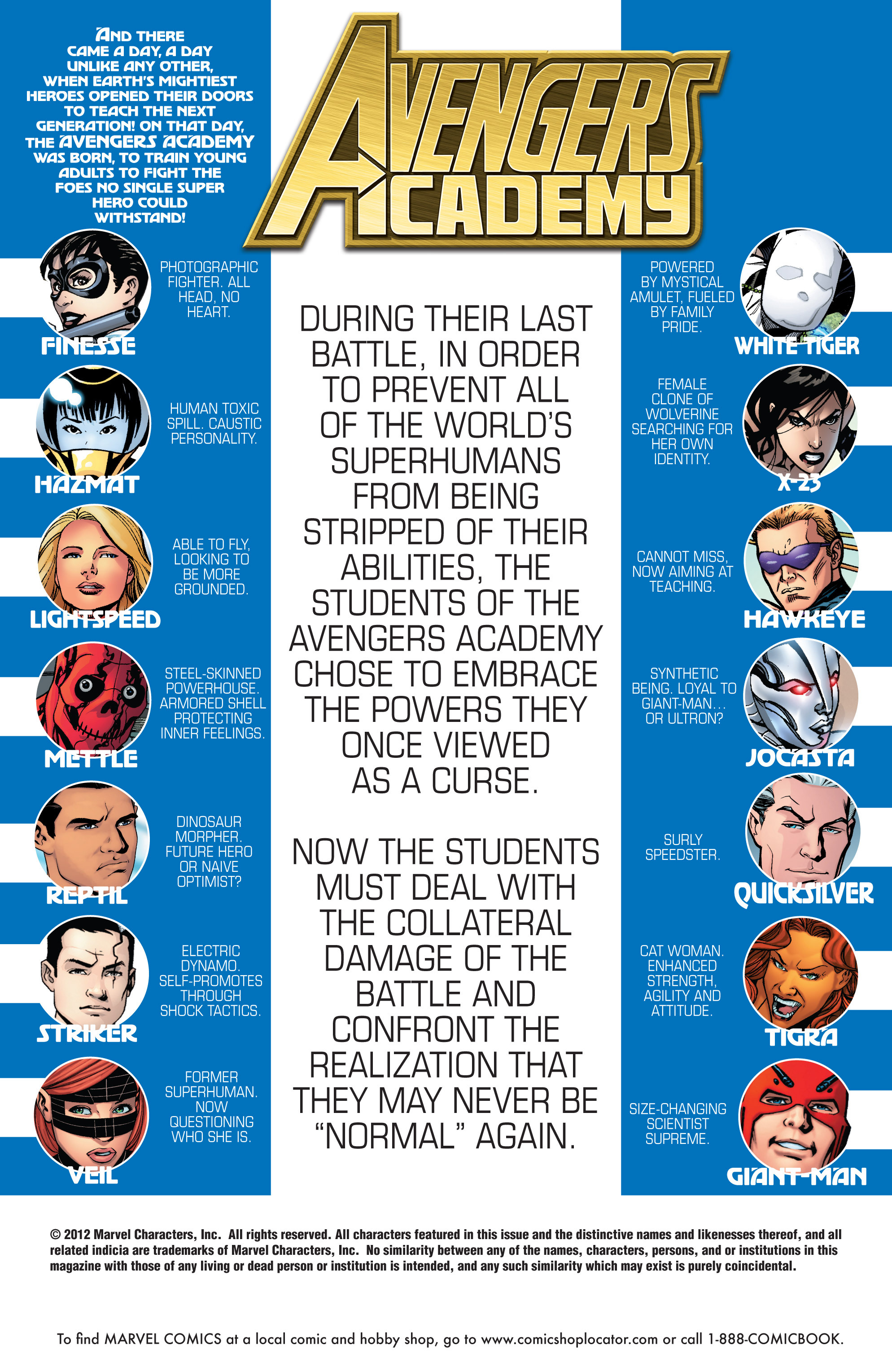 Read online Avengers Academy comic -  Issue # _TPB Final Exams - 118