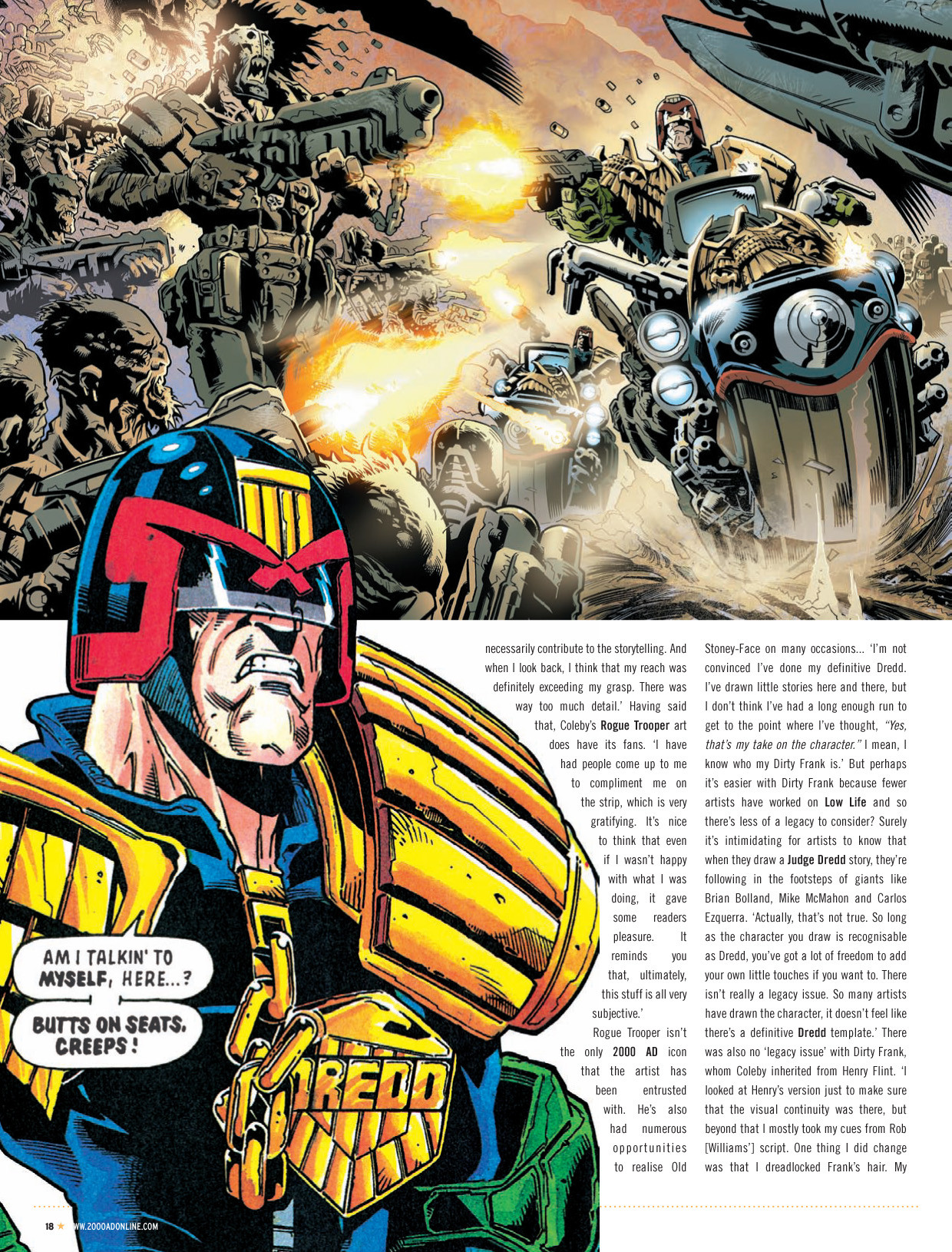 Read online Judge Dredd Megazine (Vol. 5) comic -  Issue #328 - 20