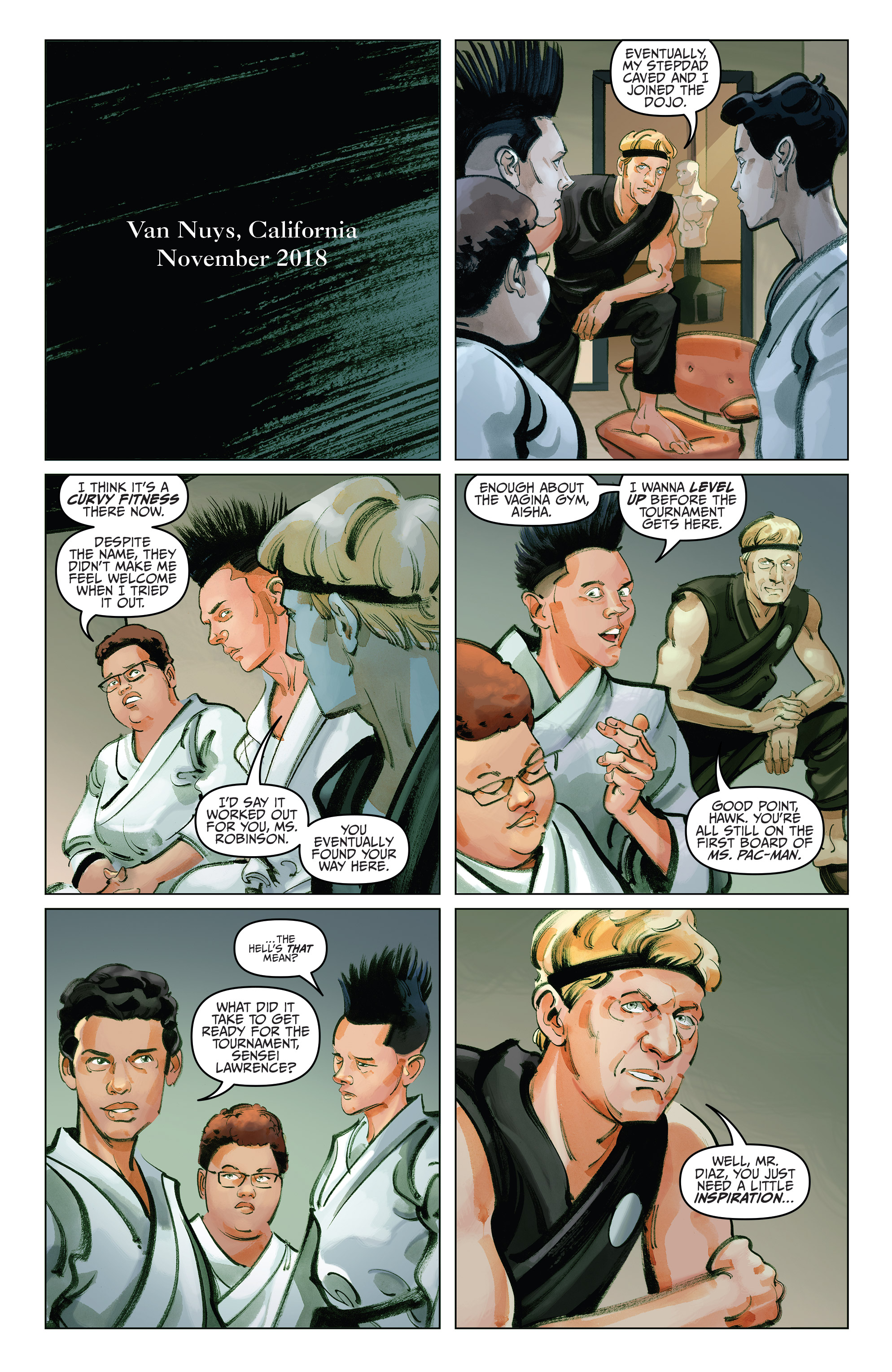 Read online Cobra Kai: The Karate Kid Saga Continues comic -  Issue #1 - 7