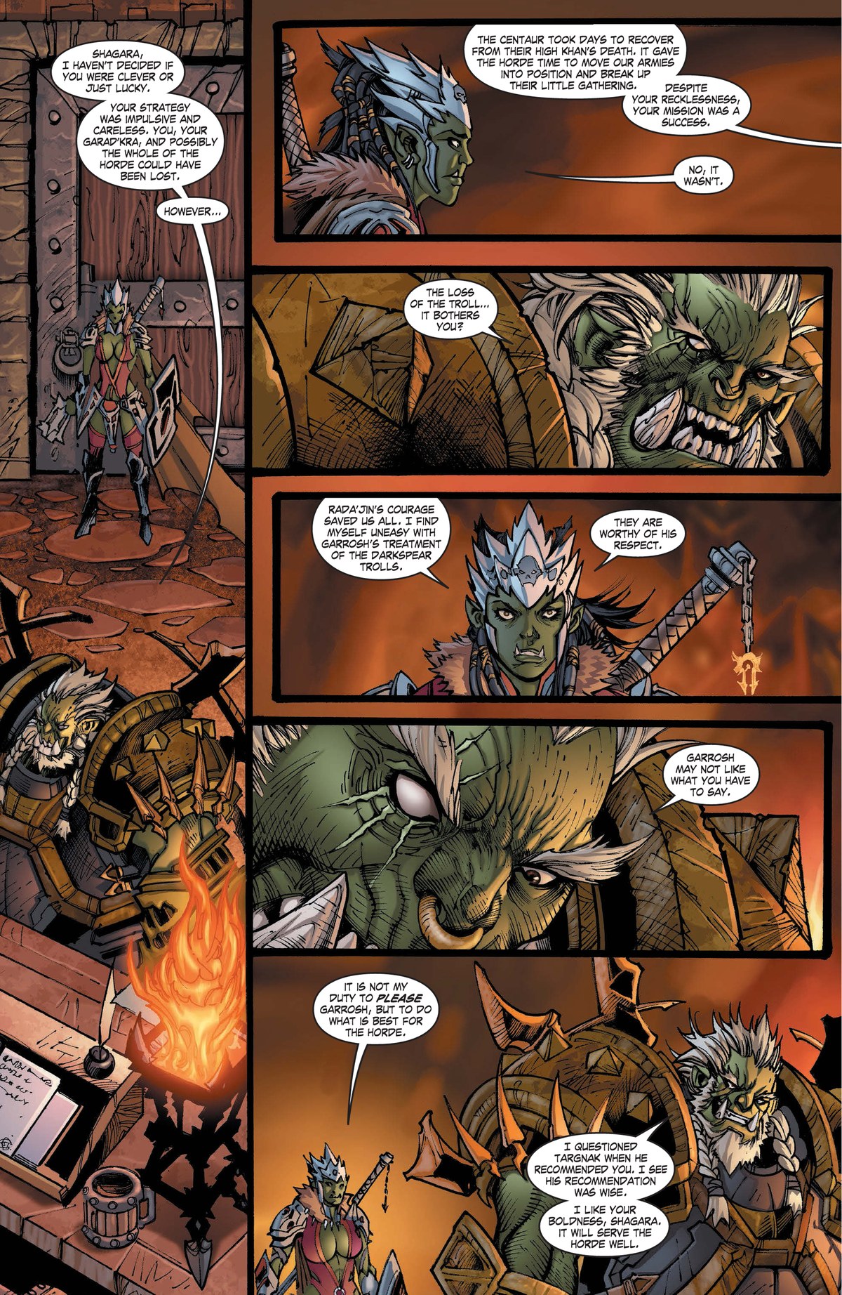 Read online World of Warcraft: Bloodsworn comic -  Issue # Full - 137