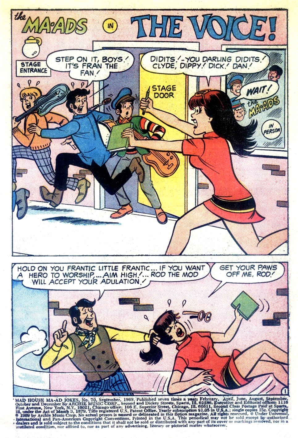 Read online Mad House Ma-ad Jokes comic -  Issue #70 - 3