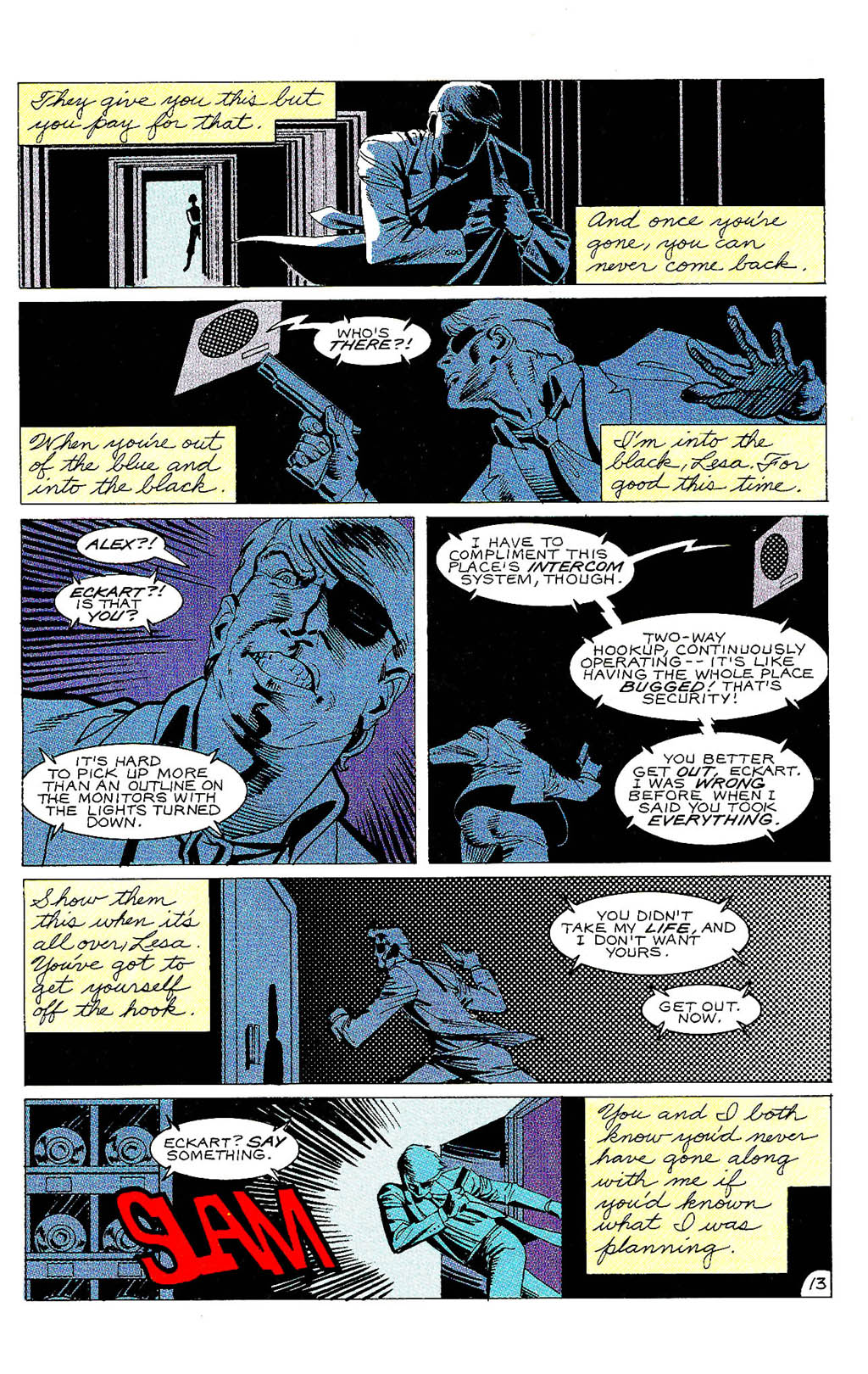 Read online Whisper (1986) comic -  Issue #6 - 16