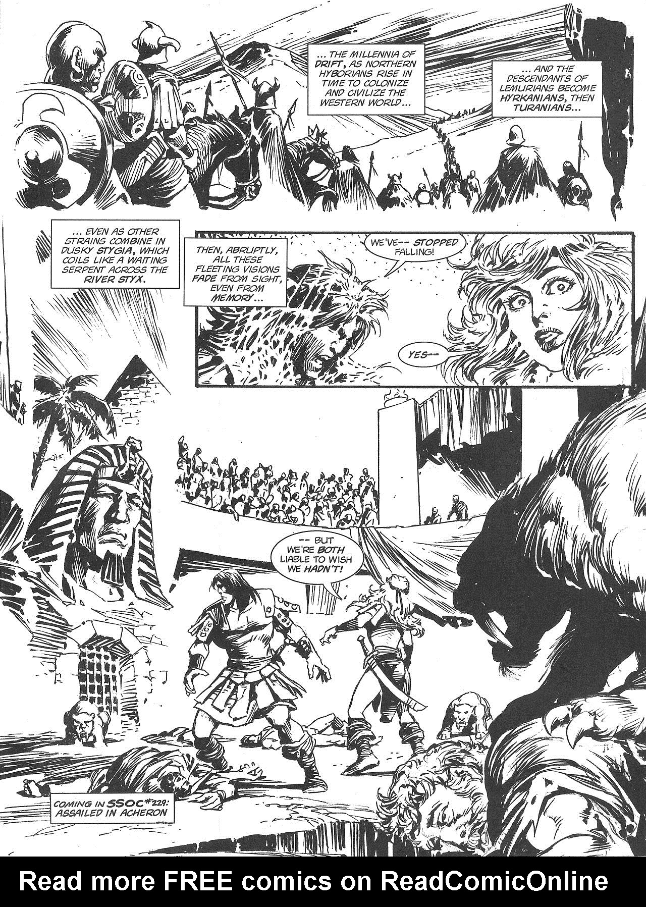 Read online The Savage Sword Of Conan comic -  Issue #226 - 58