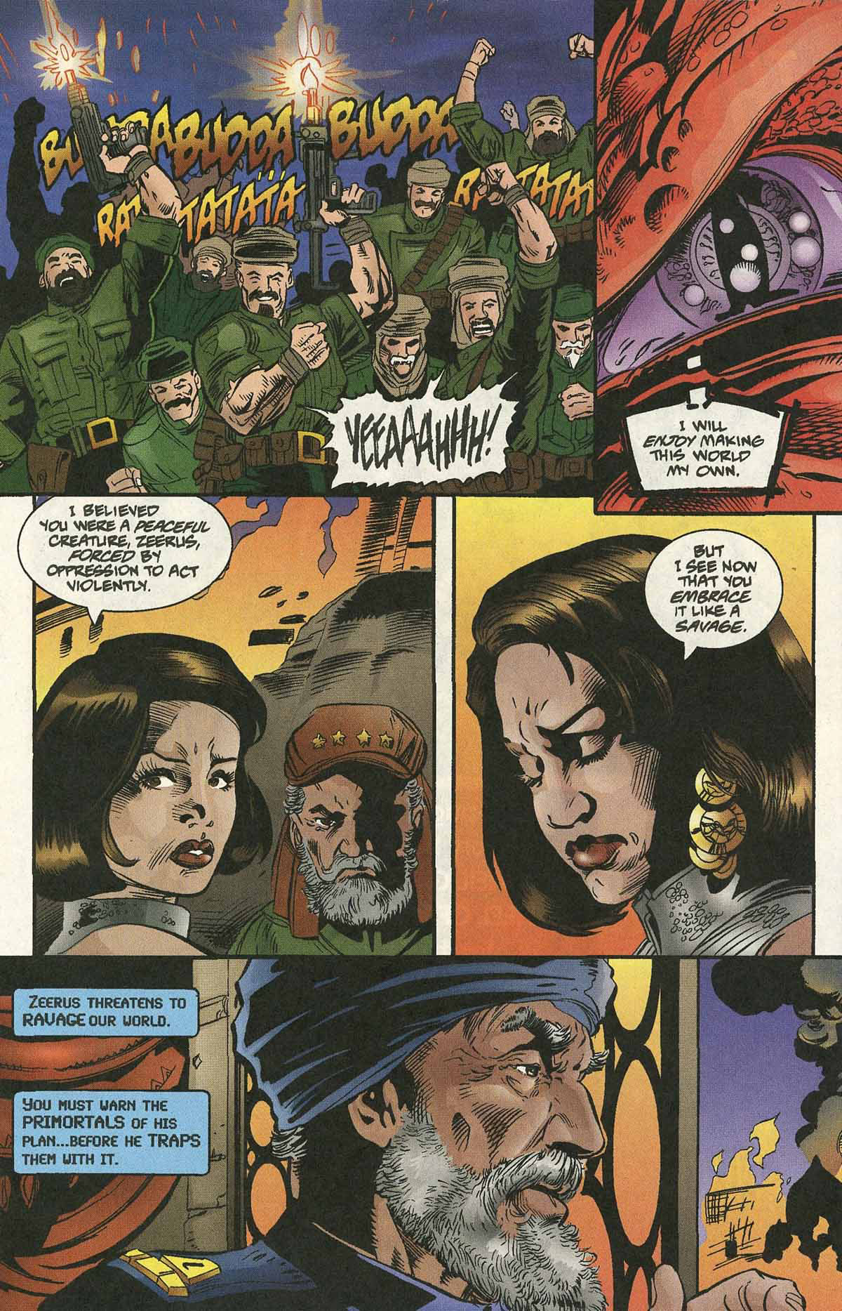 Read online Leonard Nimoy's Primortals (1995) comic -  Issue #14 - 22