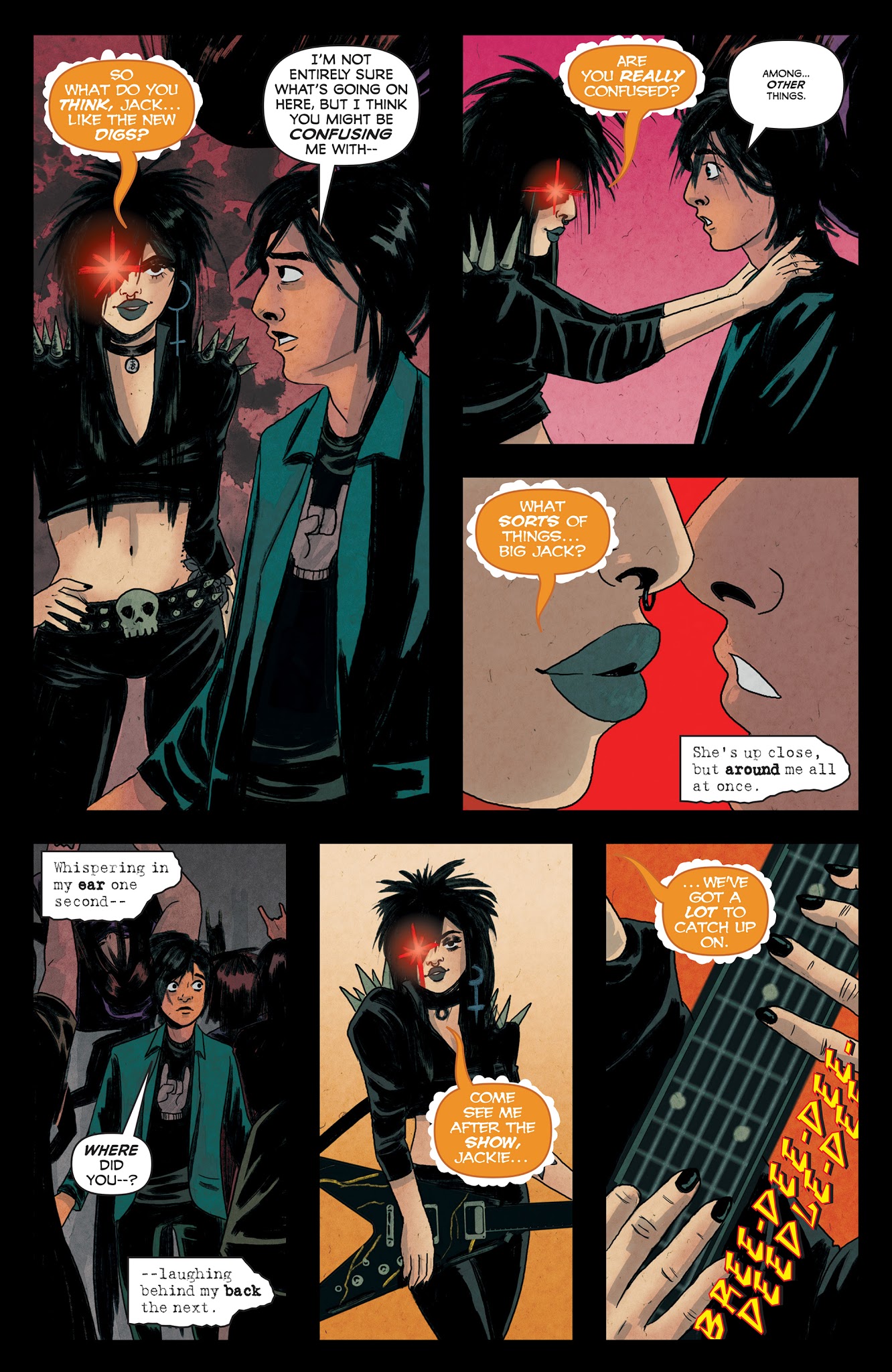 Read online Rockstars comic -  Issue #6 - 22