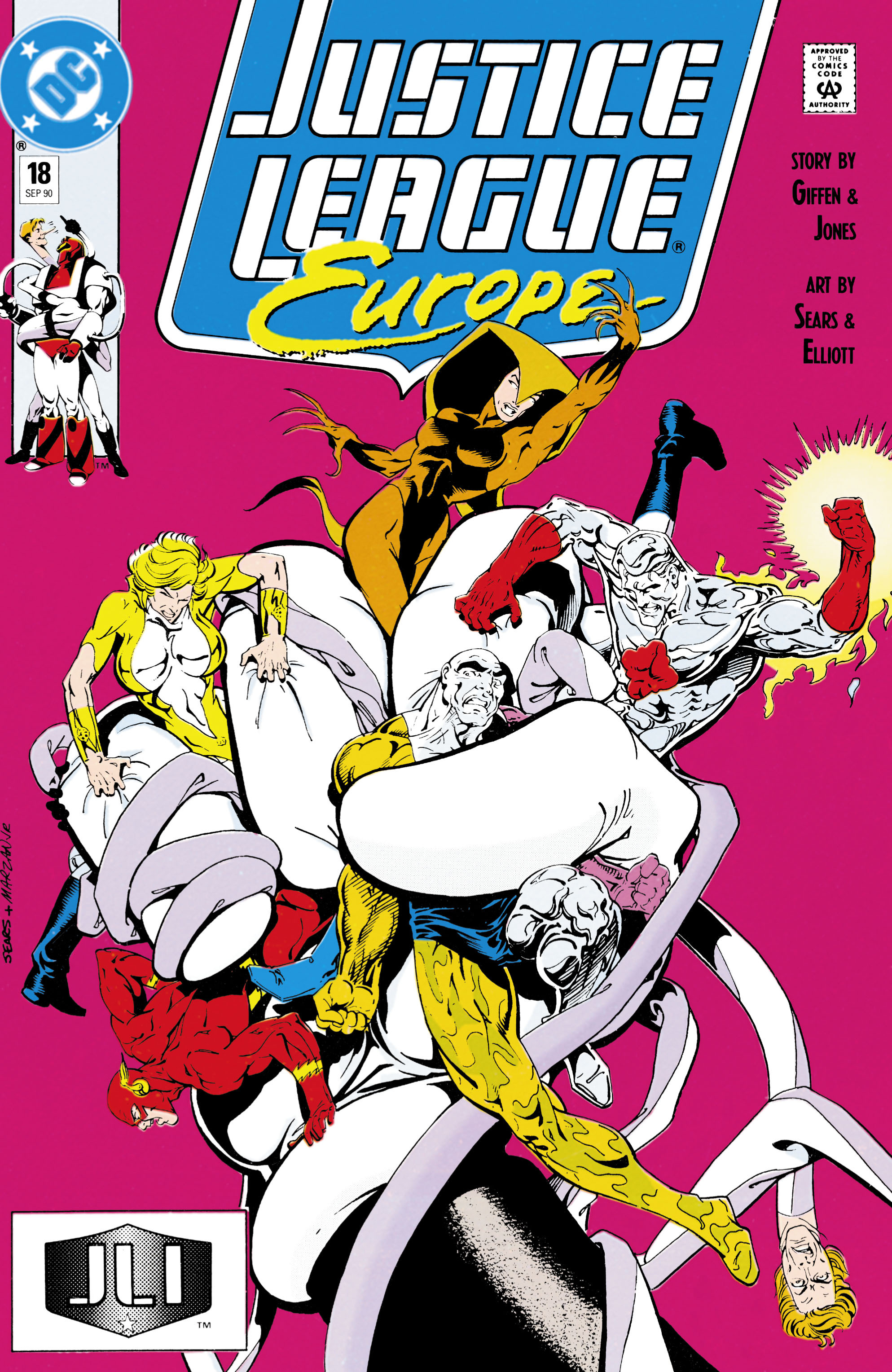 Read online Justice League Europe comic -  Issue #18 - 1