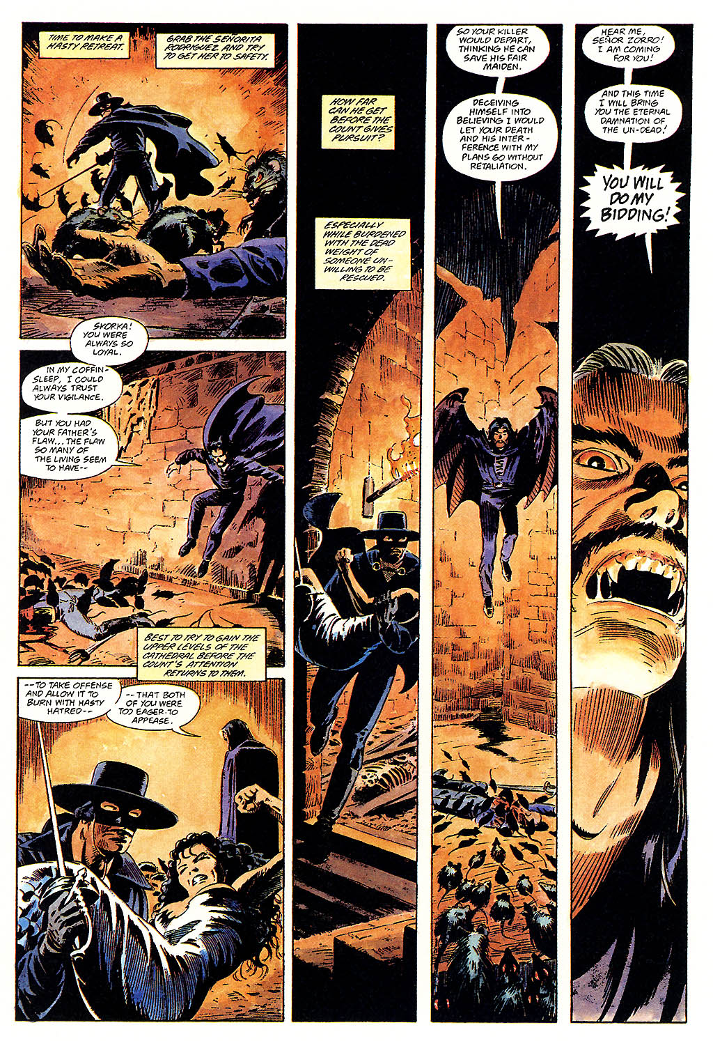 Read online Dracula Versus Zorro comic -  Issue #2 - 29