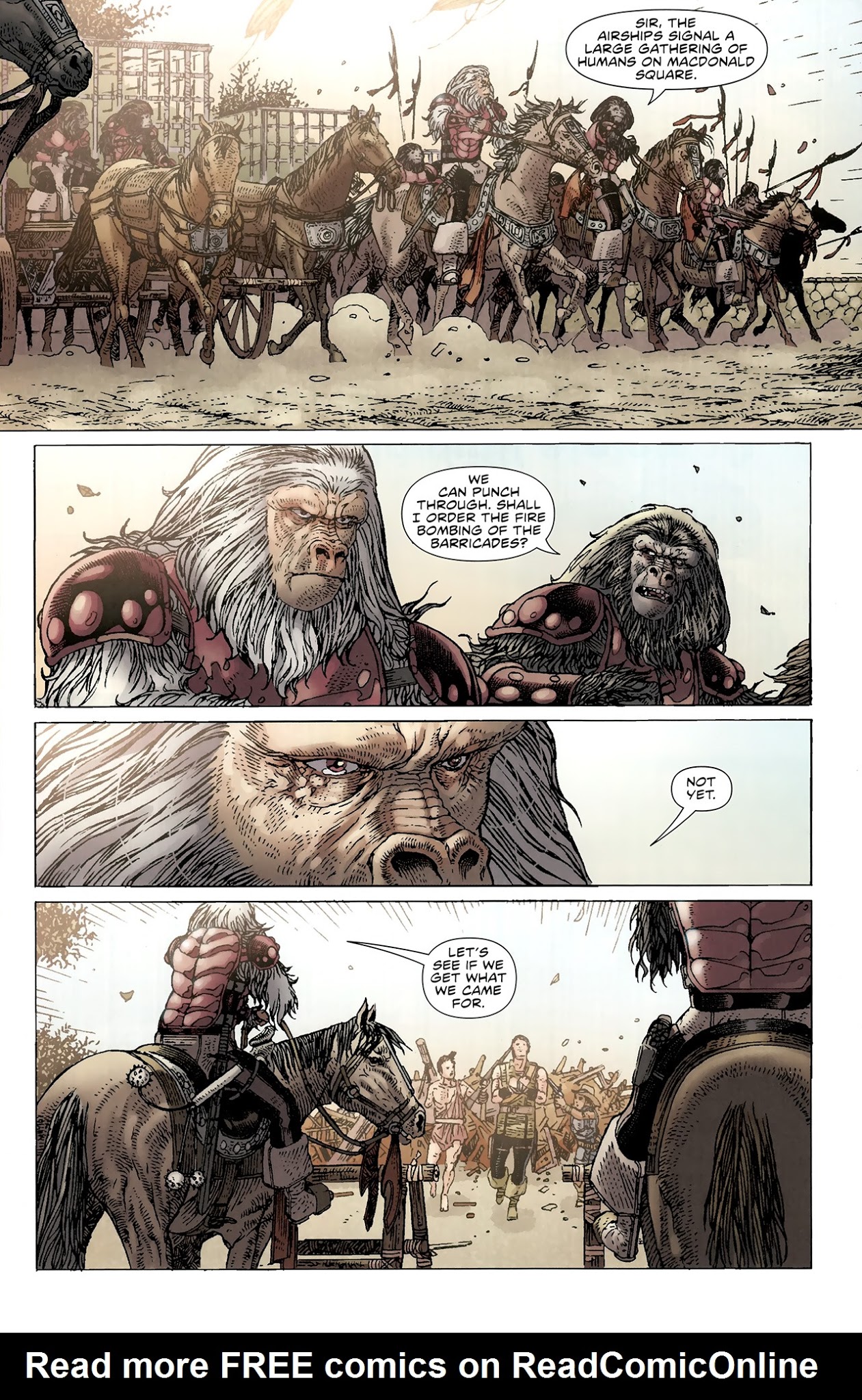 Read online Planet of the Apes (2011) comic -  Issue #4 - 18