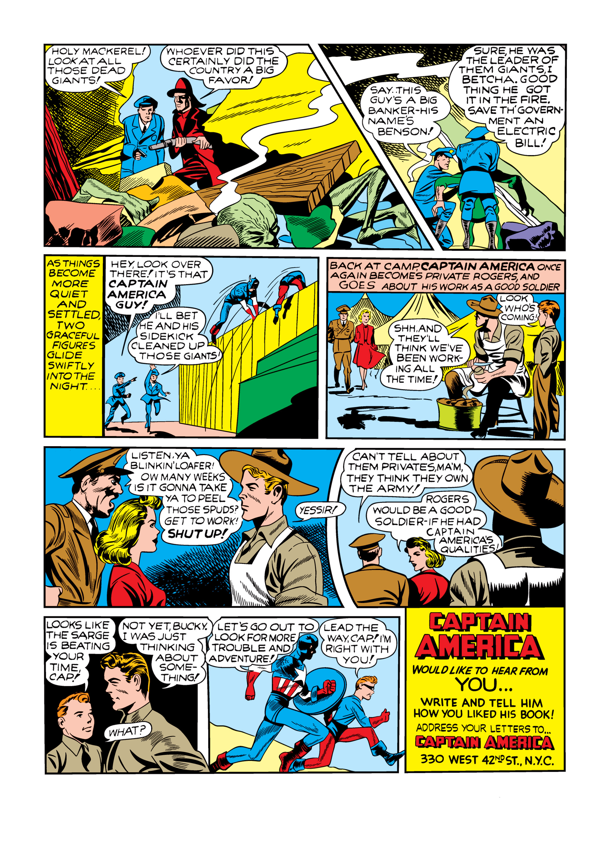 Read online Marvel Masterworks: Golden Age Captain America comic -  Issue # TPB 1 (Part 1) - 92