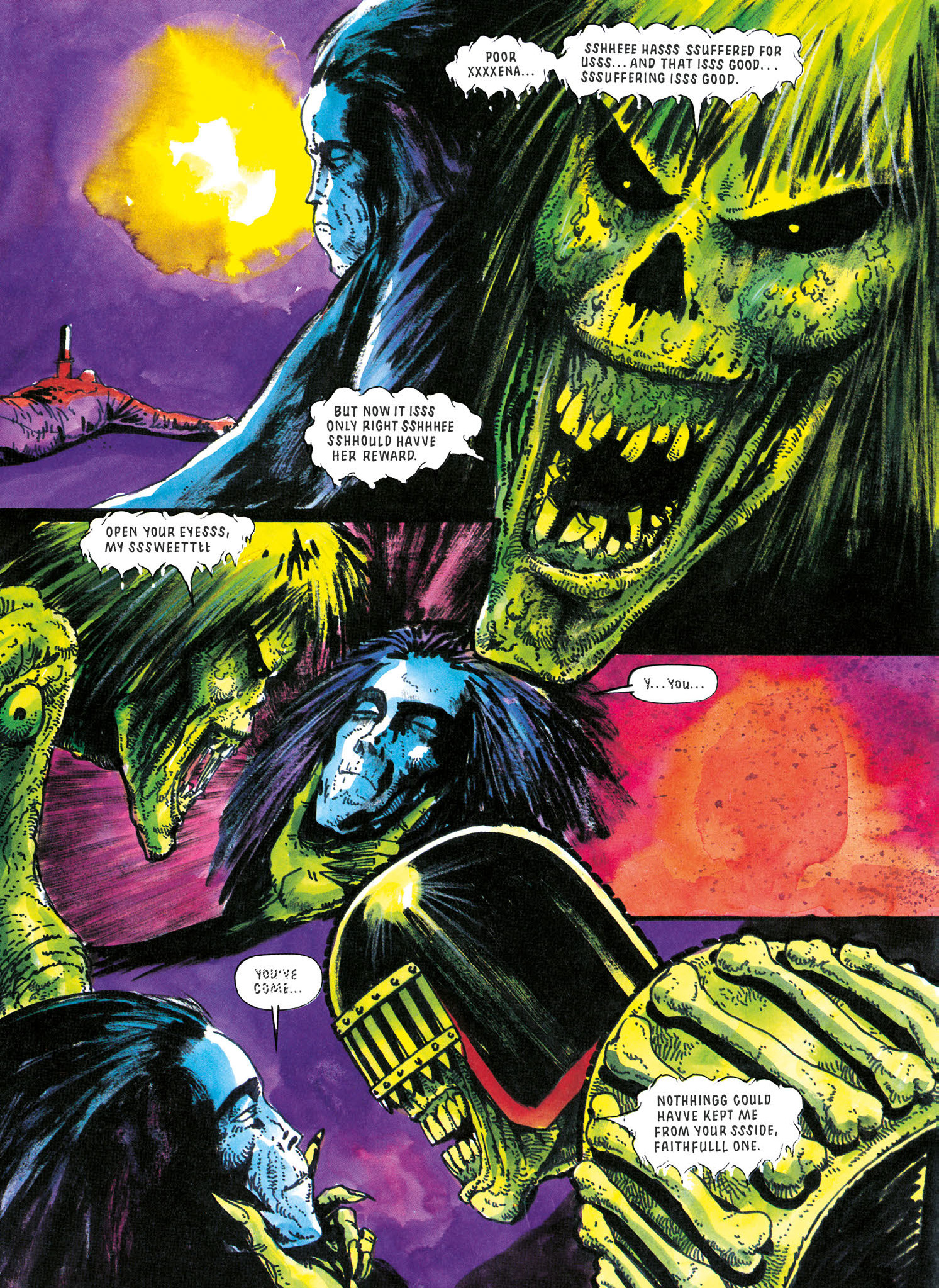 Read online Essential Judge Dredd: Necropolis comic -  Issue # TPB (Part 1) - 80