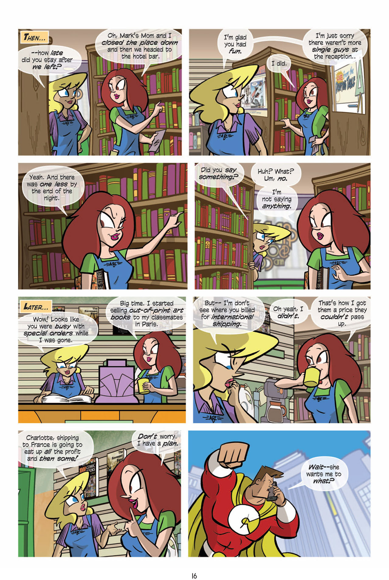 Read online Love and Capes comic -  Issue #13 - 12