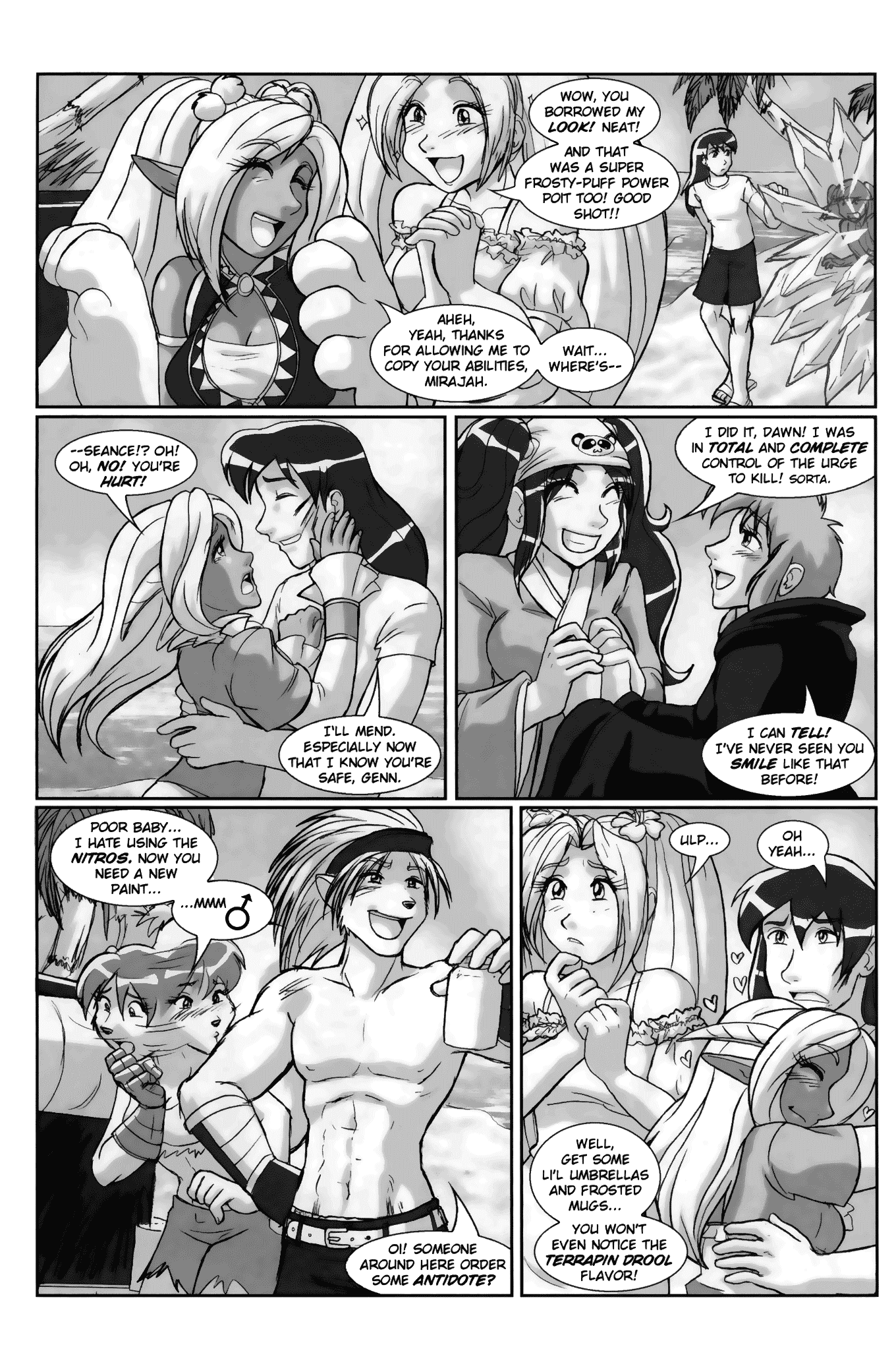 Read online Gold Digger/Ninja High School: Maidens of Twilight comic -  Issue #4 - 19