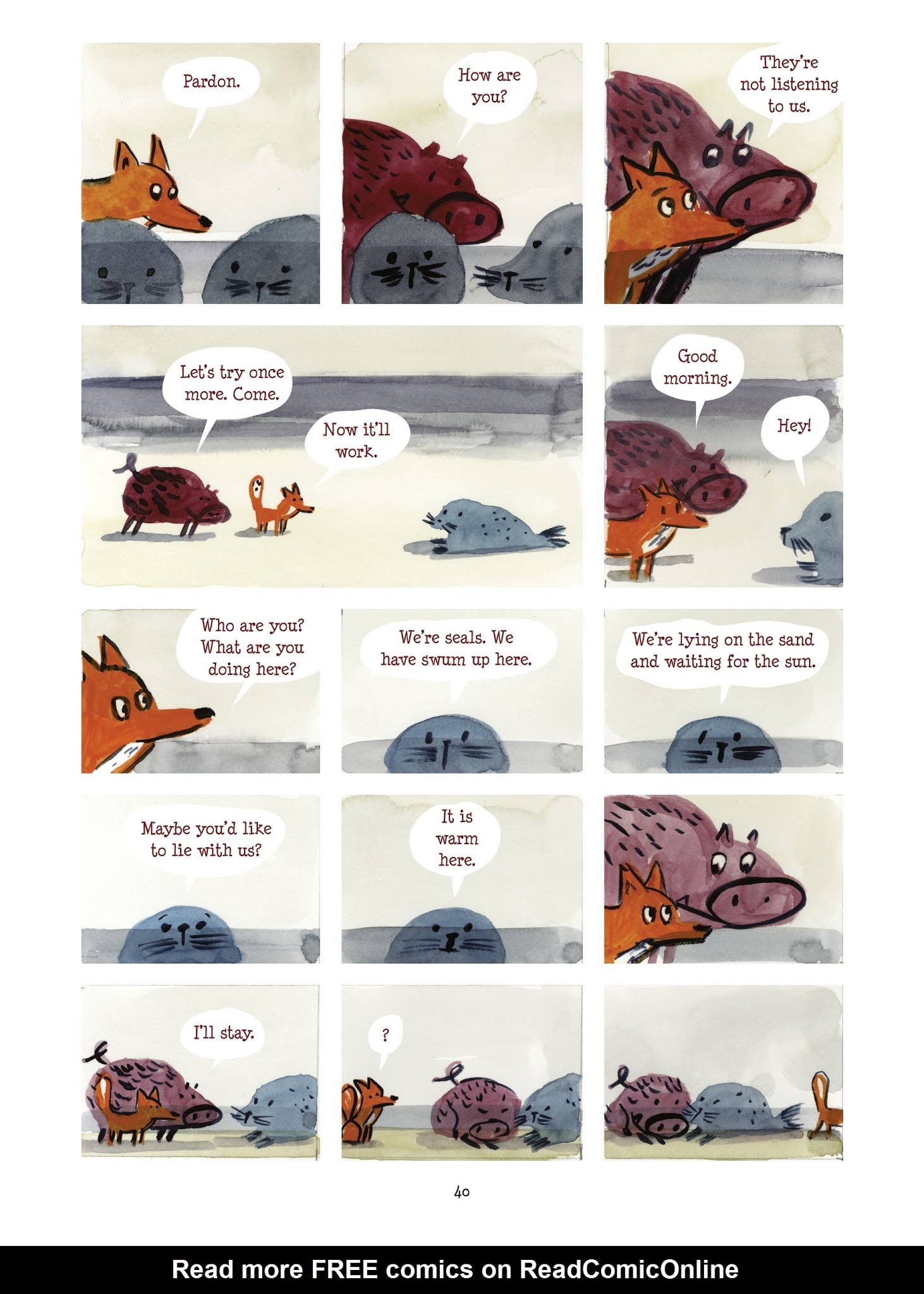 Read online Tiny Fox and Great Boar comic -  Issue #2 - 40