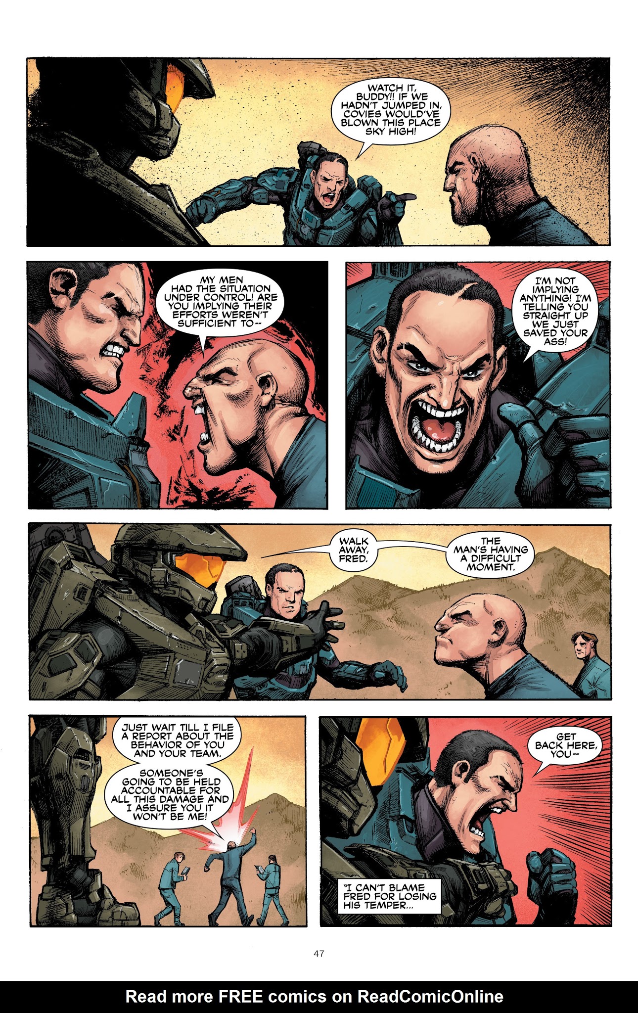 Read online Halo: Tales from the Slipspace comic -  Issue # TPB - 48
