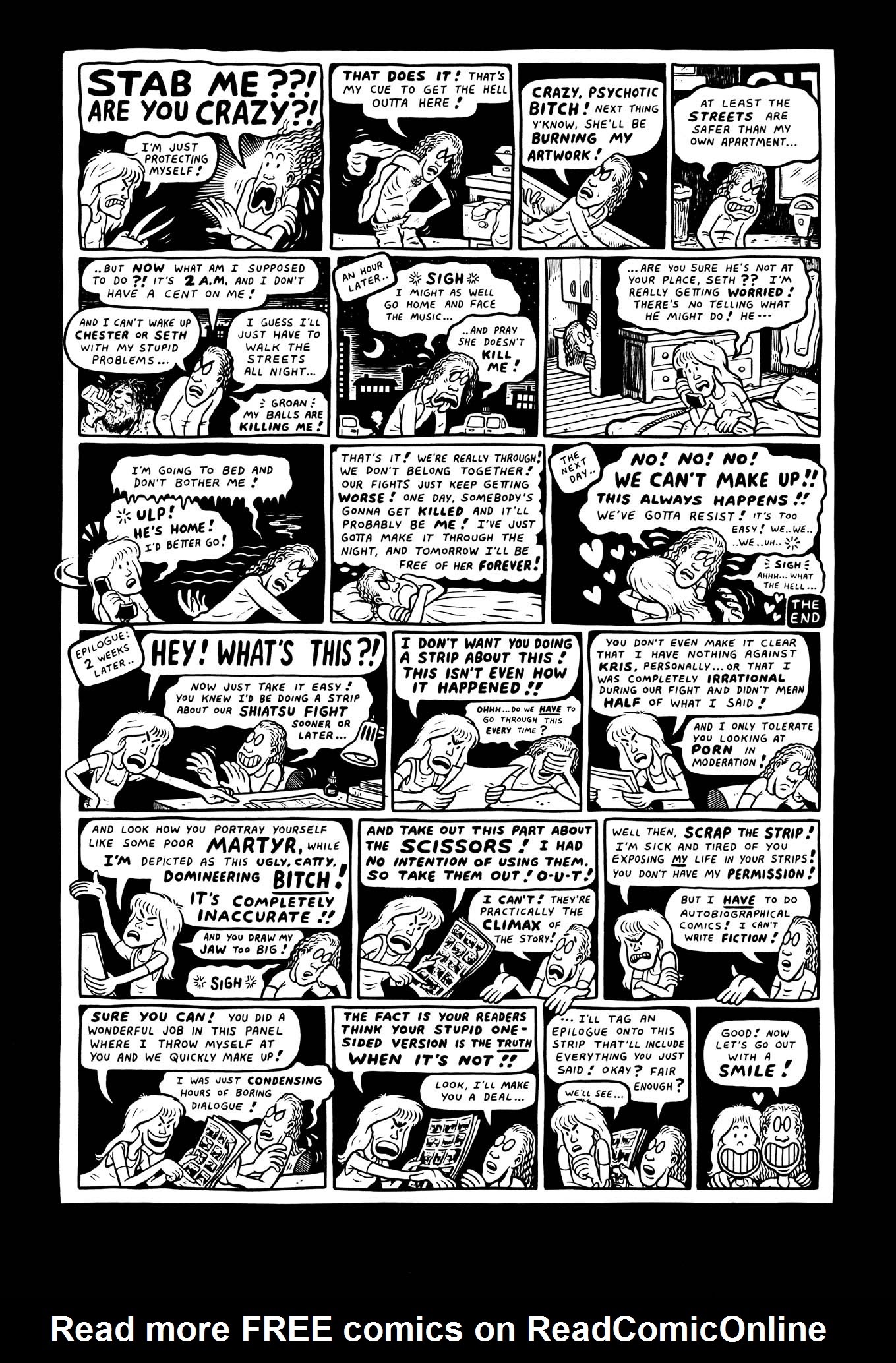 Read online Peepshow: The Cartoon Diary of Joe Matt comic -  Issue # Full - 91