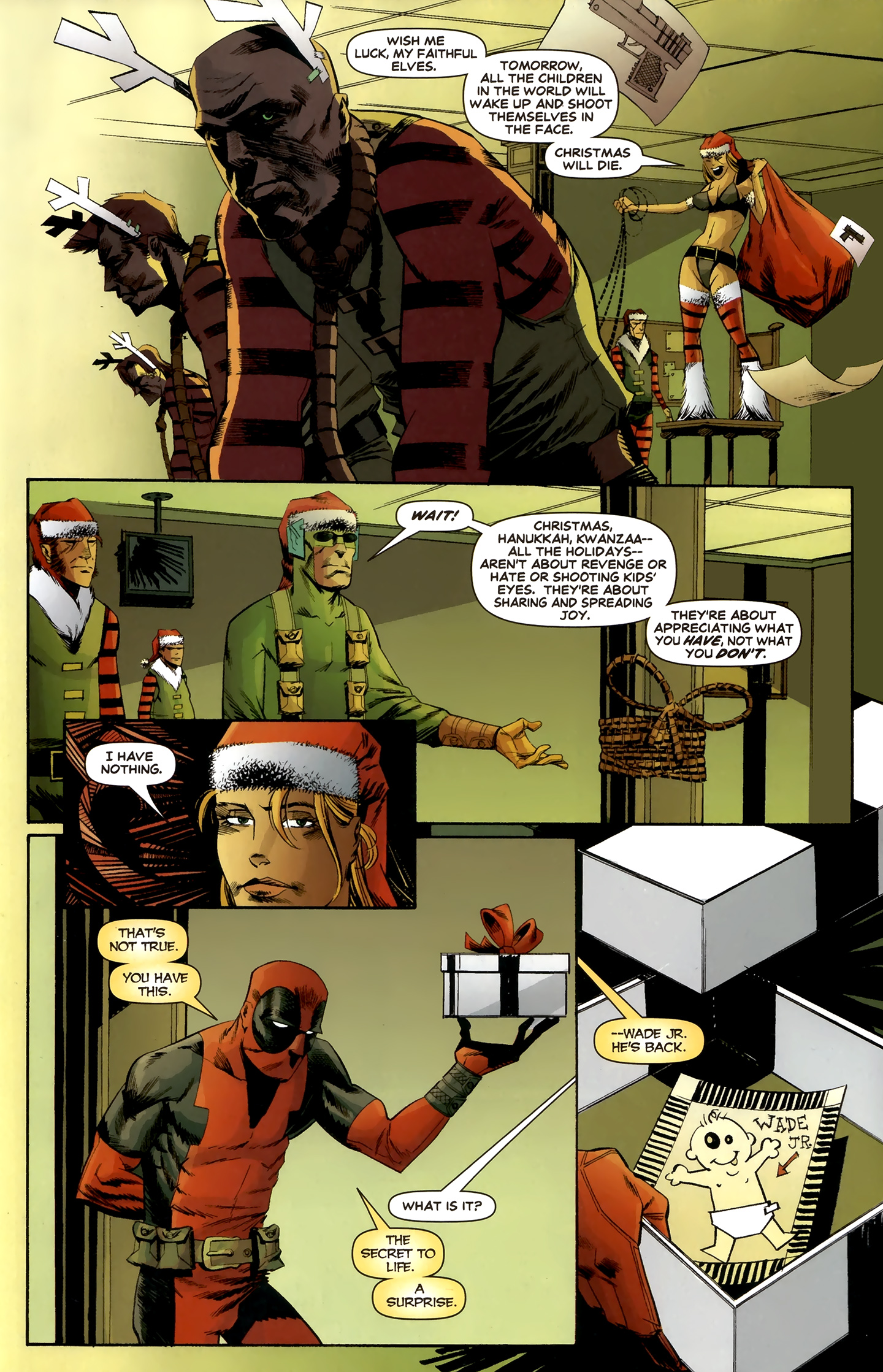Read online Deadpool MAX X-Mas Special comic -  Issue # Full - 30