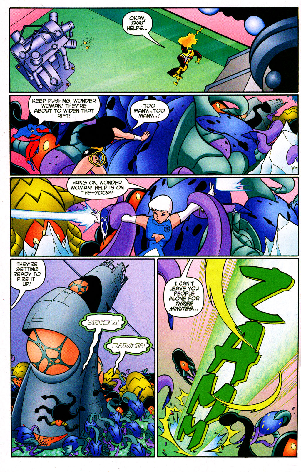 Read online Justice League Unlimited comic -  Issue #3 - 16