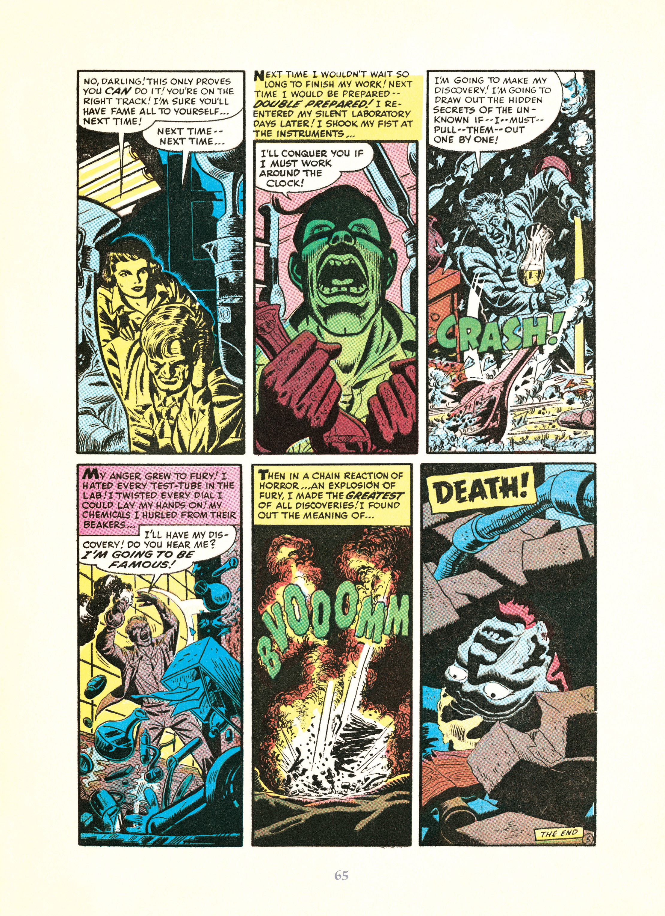 Read online Four Color Fear: Forgotten Horror Comics of the 1950s comic -  Issue # TPB (Part 1) - 65