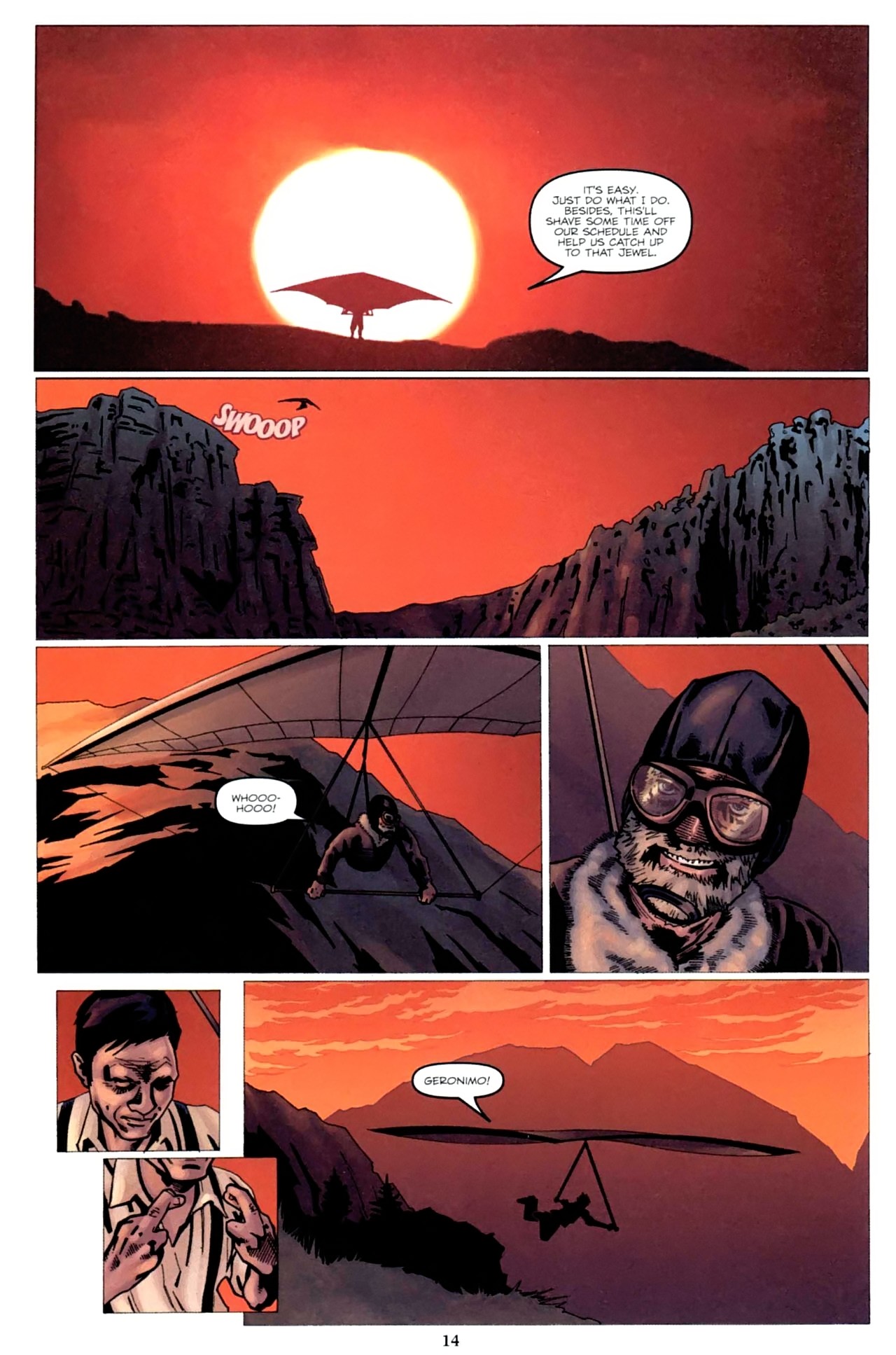 Read online The Mummy: The Rise and Fall of Xango's Ax comic -  Issue #3 - 16