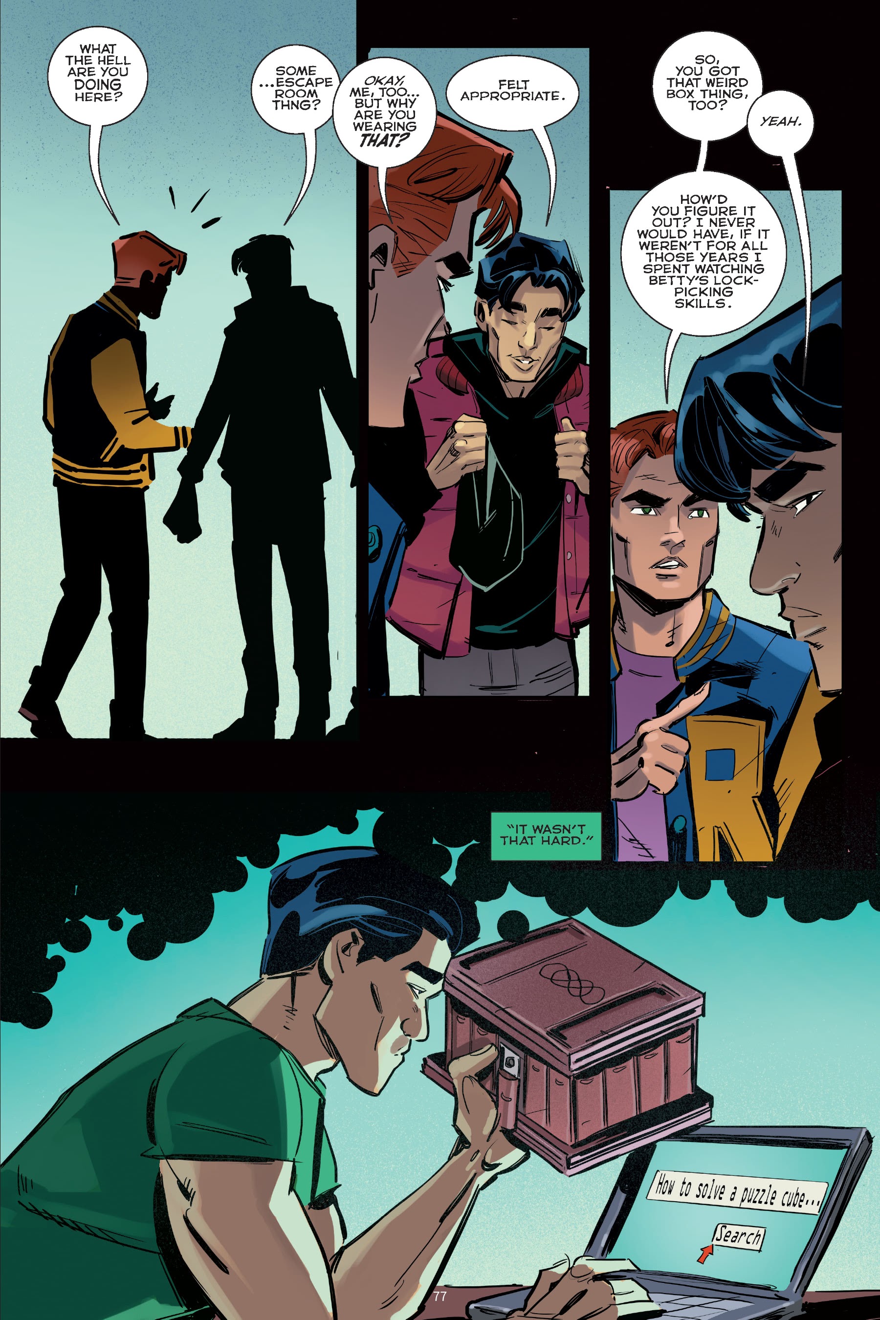 Read online Riverdale: The Ties That Bind comic -  Issue # TPB - 74