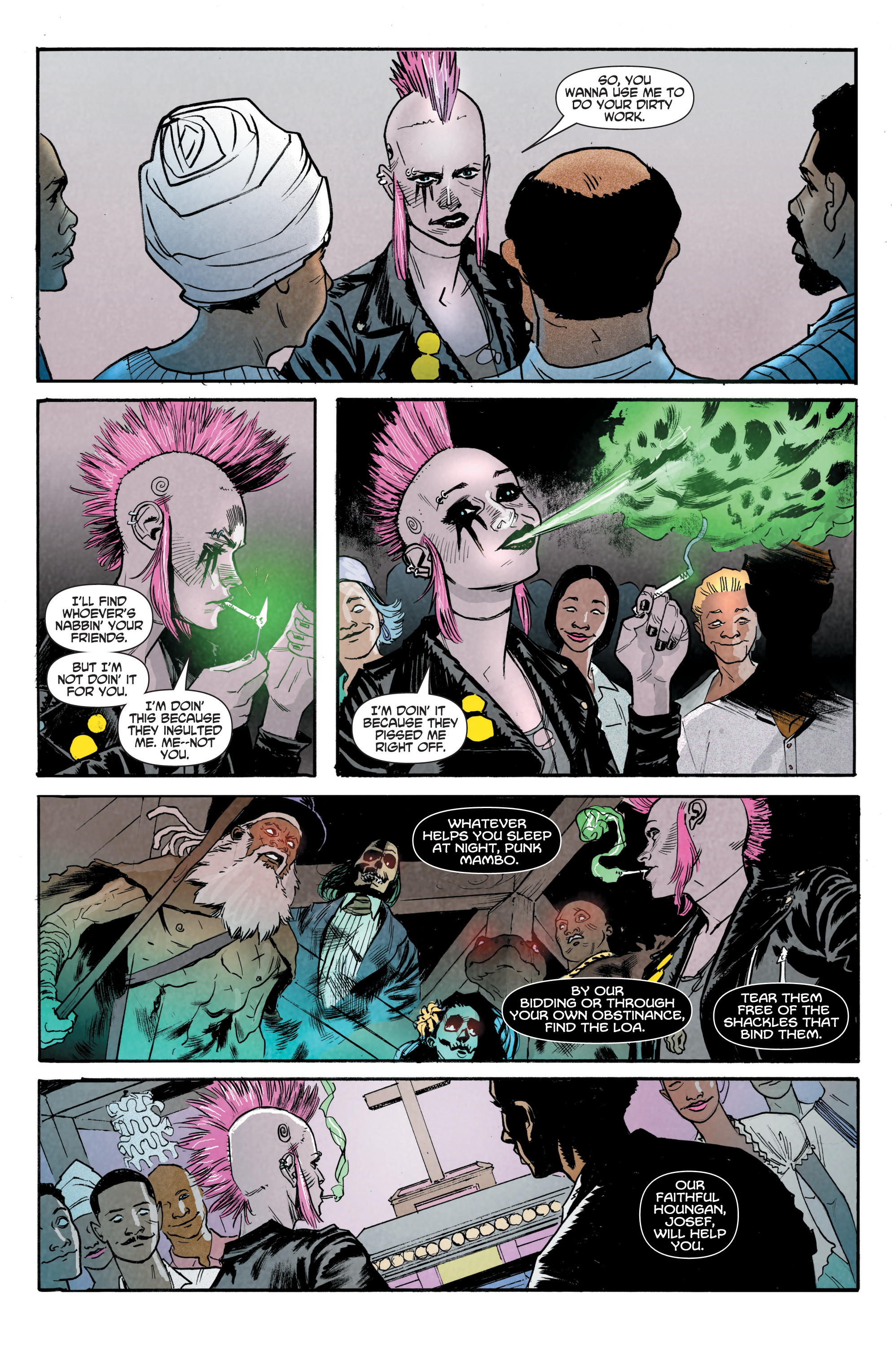Read online Punk Mambo (2019) comic -  Issue #2 - 7