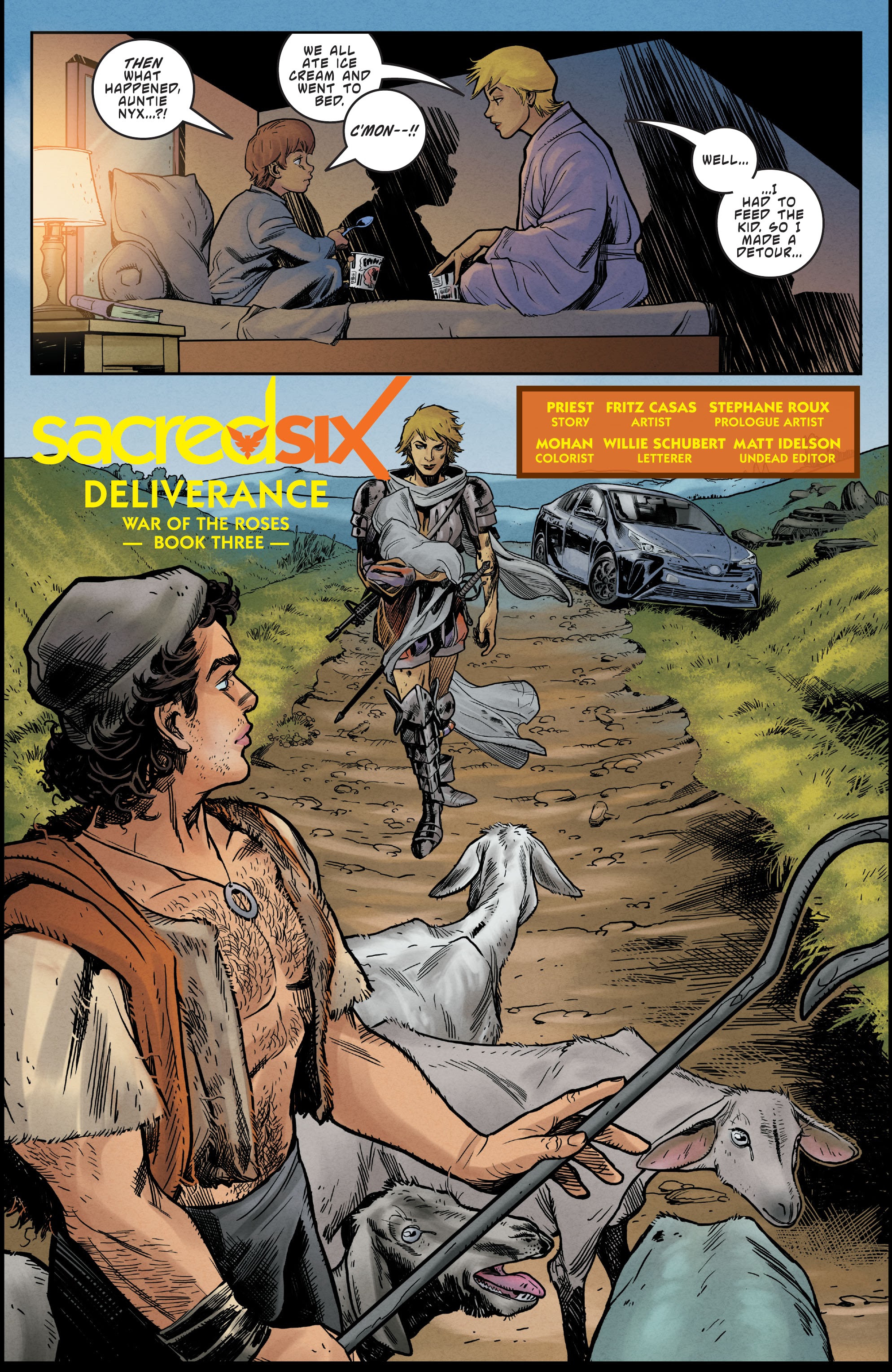 Read online Sacred Six comic -  Issue #9 - 8