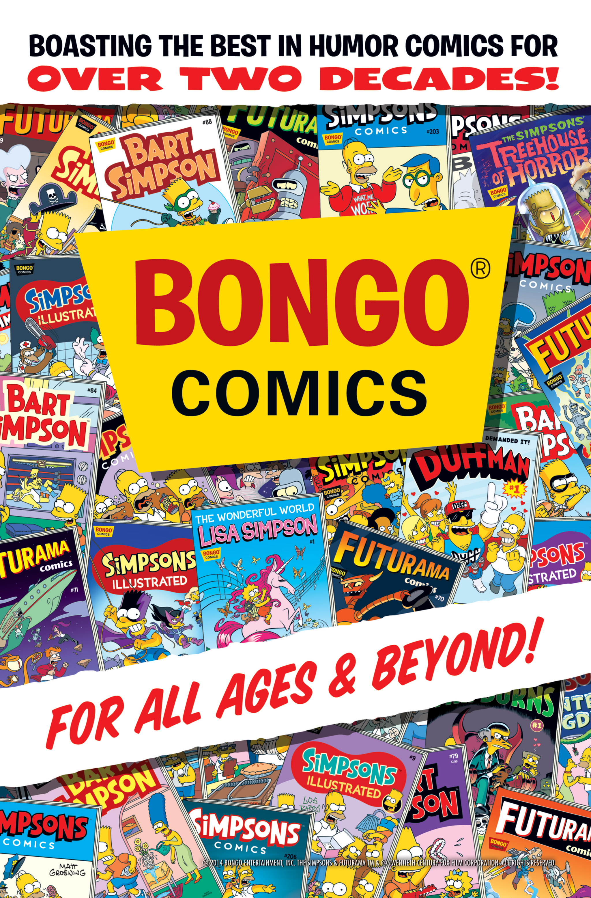 Read online Free Comic Book Day 2014 comic -  Issue # Bongo Comics Free-For-All - 31