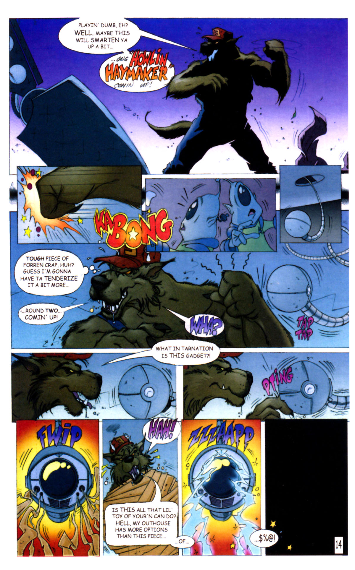 Read online Bubba the Redneck Werewolf Super Sci-fi Special comic -  Issue # Full - 16